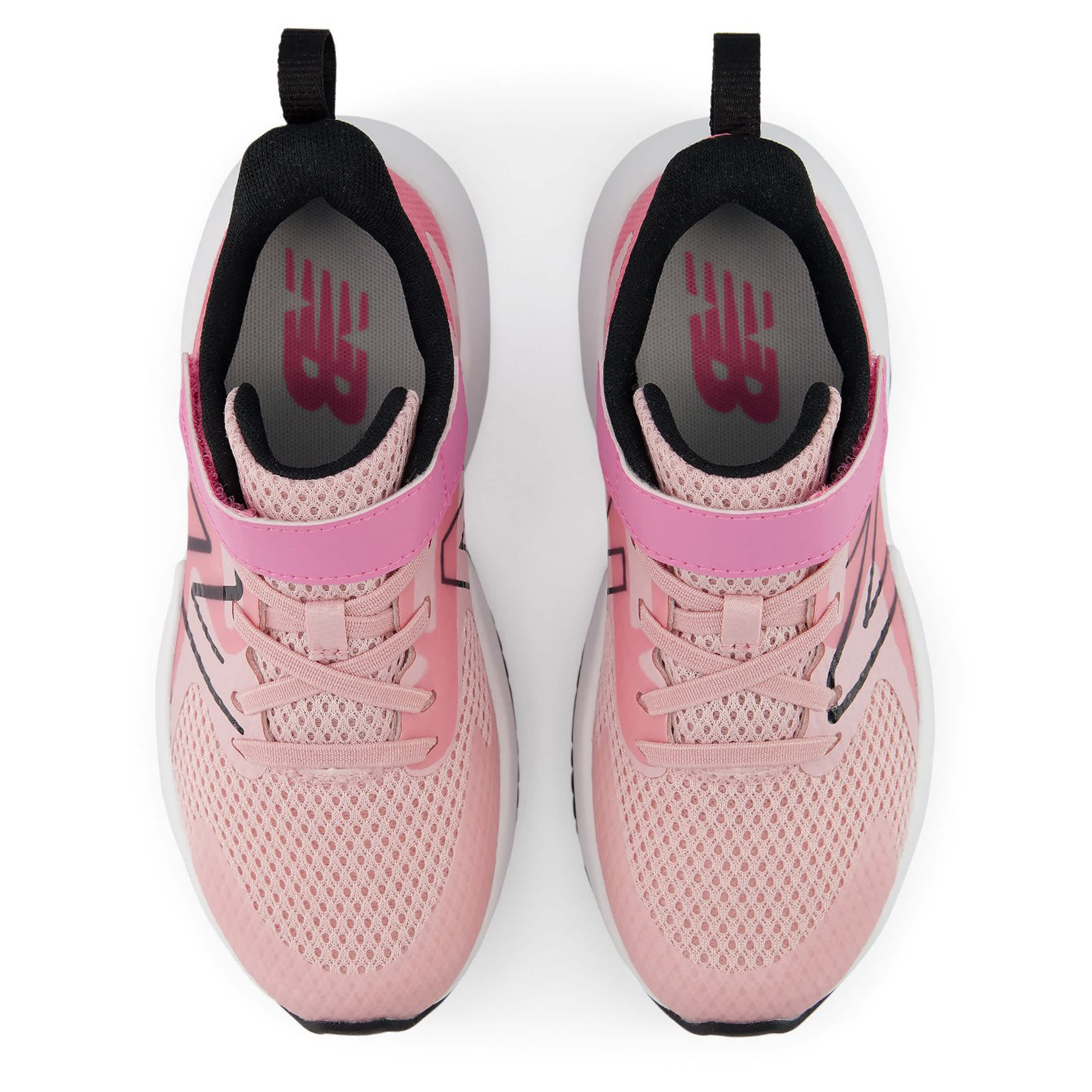 NEW BALANCE-GIRLS LITTLE KID RAVE RUN 2 SNEAKER-PINK & PINK