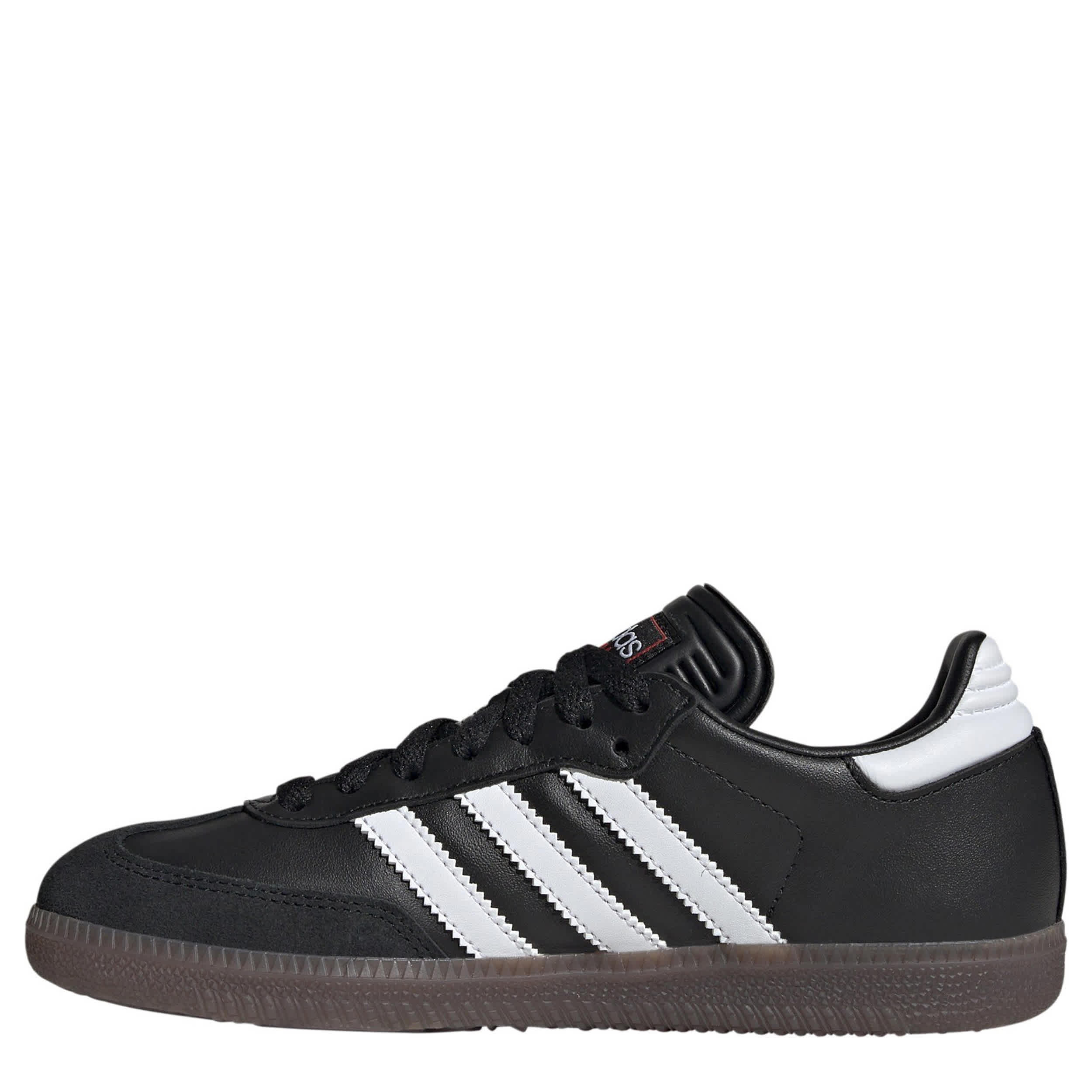 ADIDAS-BOYS BIG KID SAMBA INDOOR SOCCER SNEAKER-BLACK & WHITE
