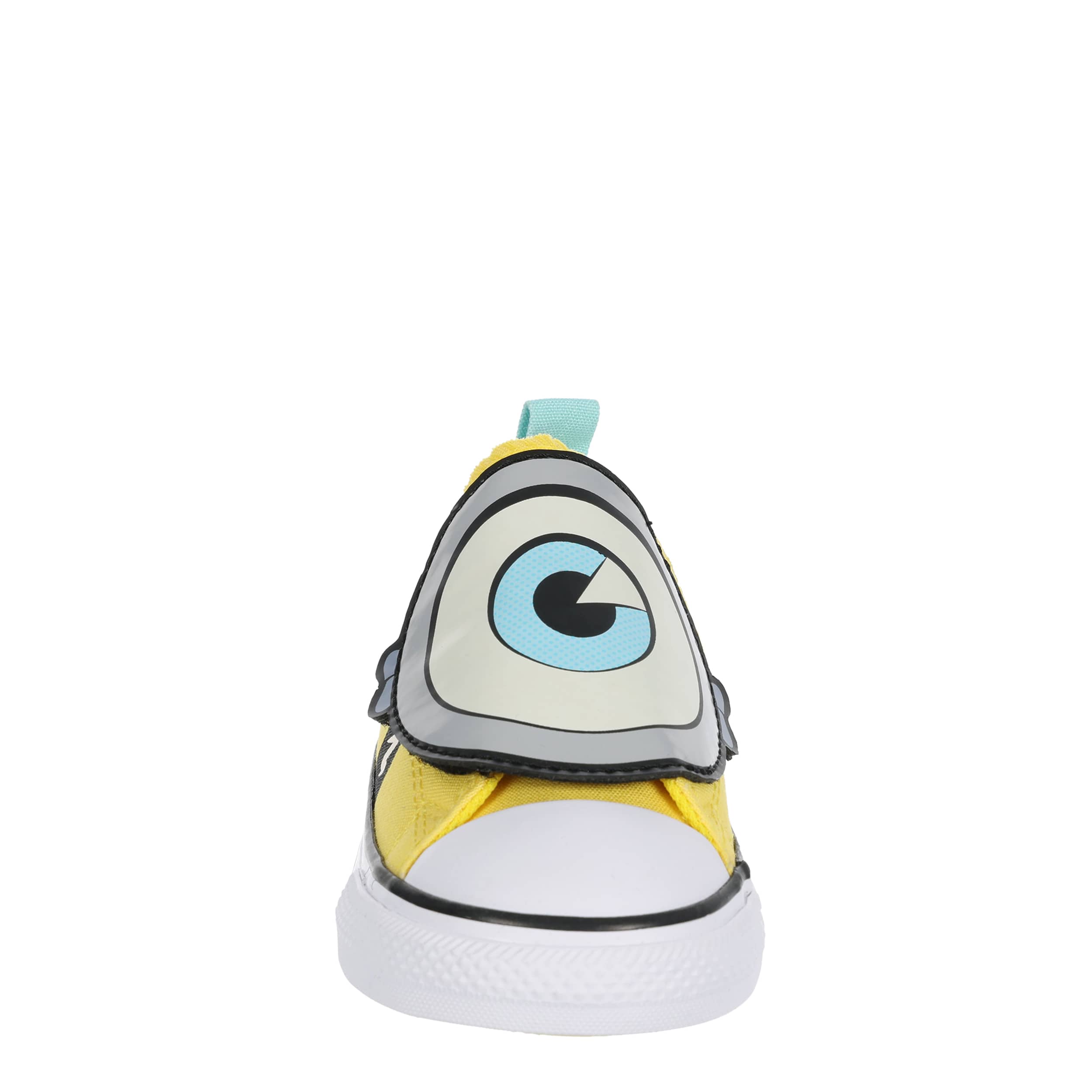 CONVERSE-BOYS INFANT TODDLER CHUCK TAYLOR MINION SNEAKER-YELLOW & WHITE