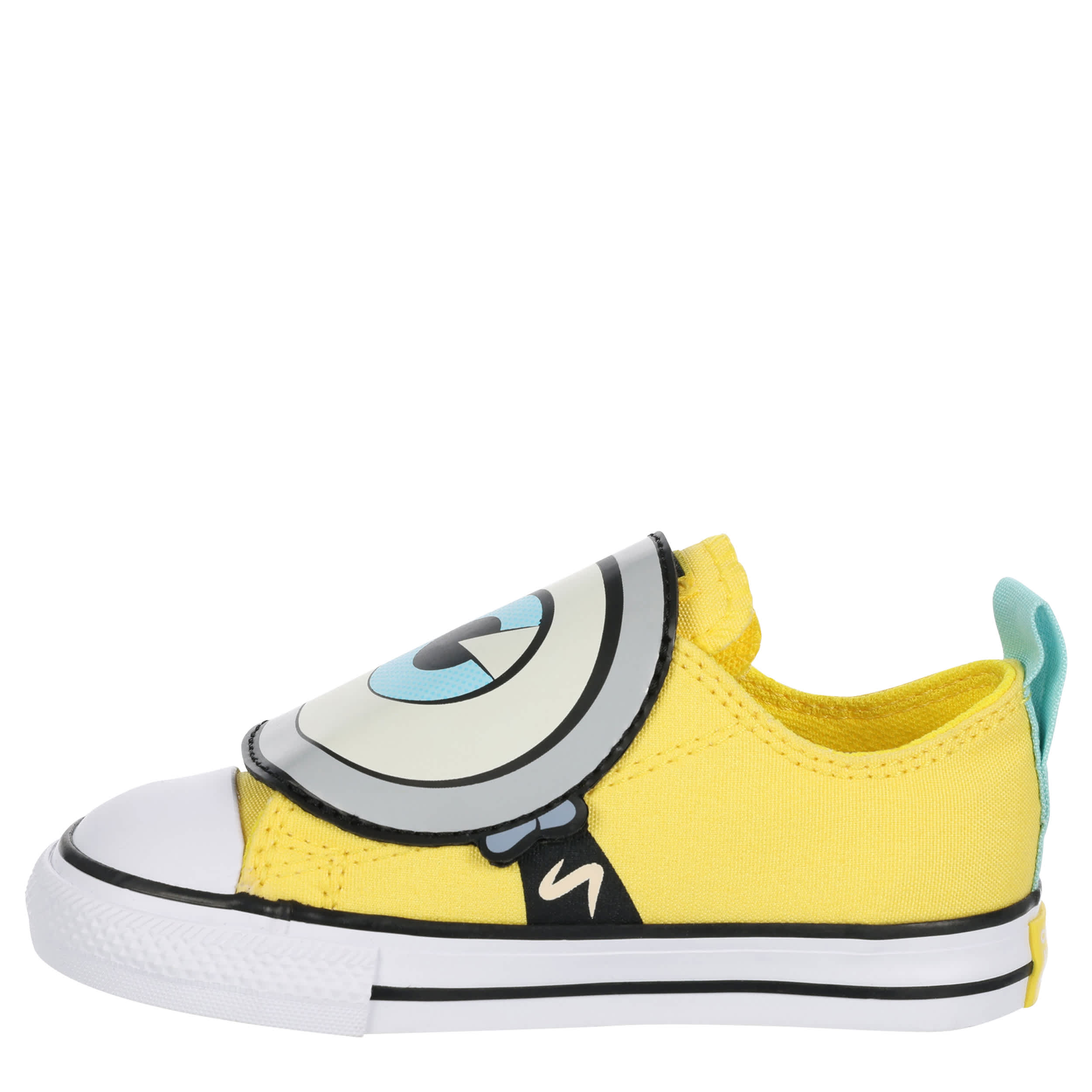 CONVERSE-BOYS INFANT TODDLER CHUCK TAYLOR MINION SNEAKER-YELLOW & WHITE