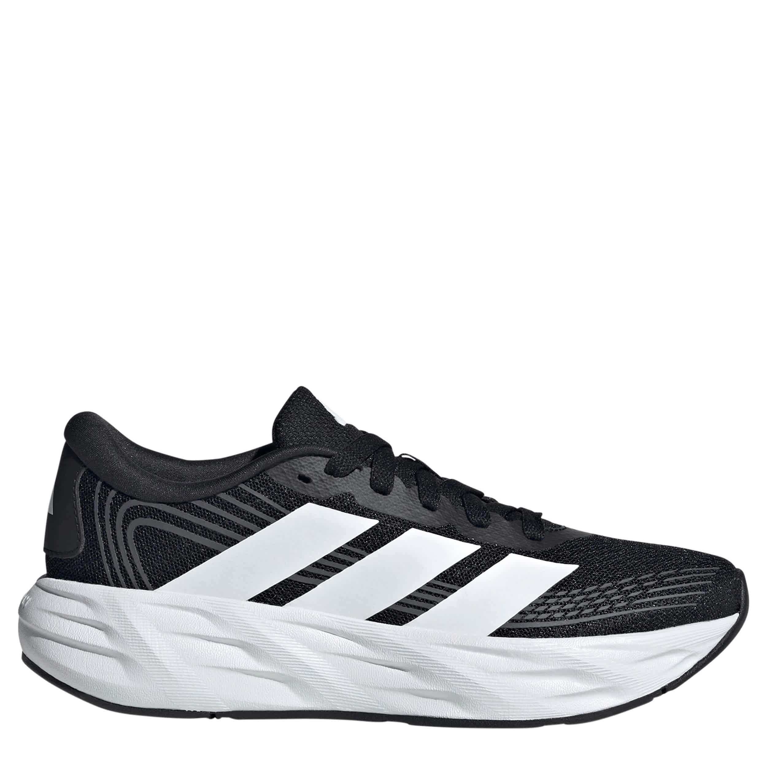 ADIDAS-BOYS BIG KID GALAXY 8 SNEAKER-BLACK & WHITE