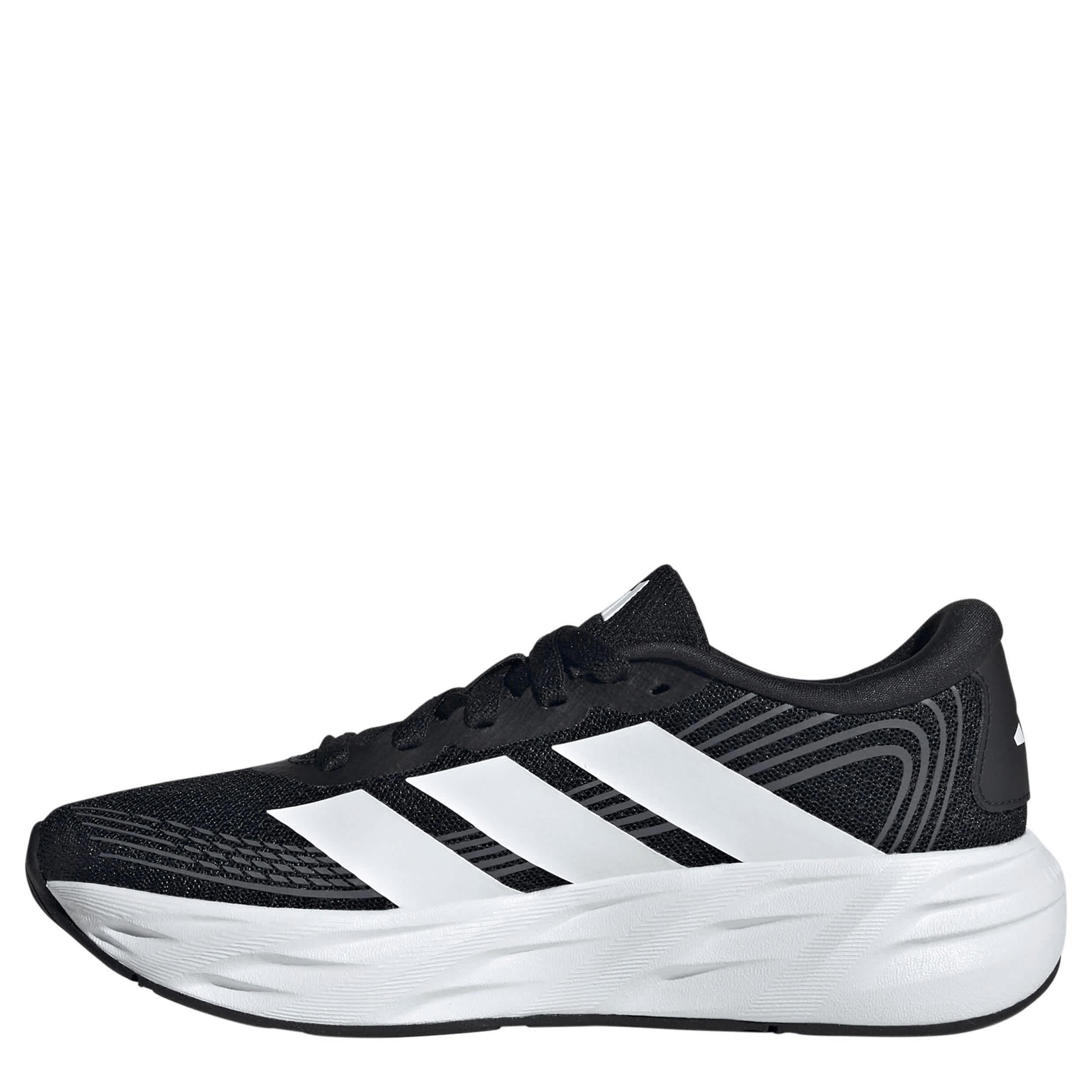 ADIDAS-BOYS BIG KID GALAXY 8 SNEAKER-BLACK & WHITE