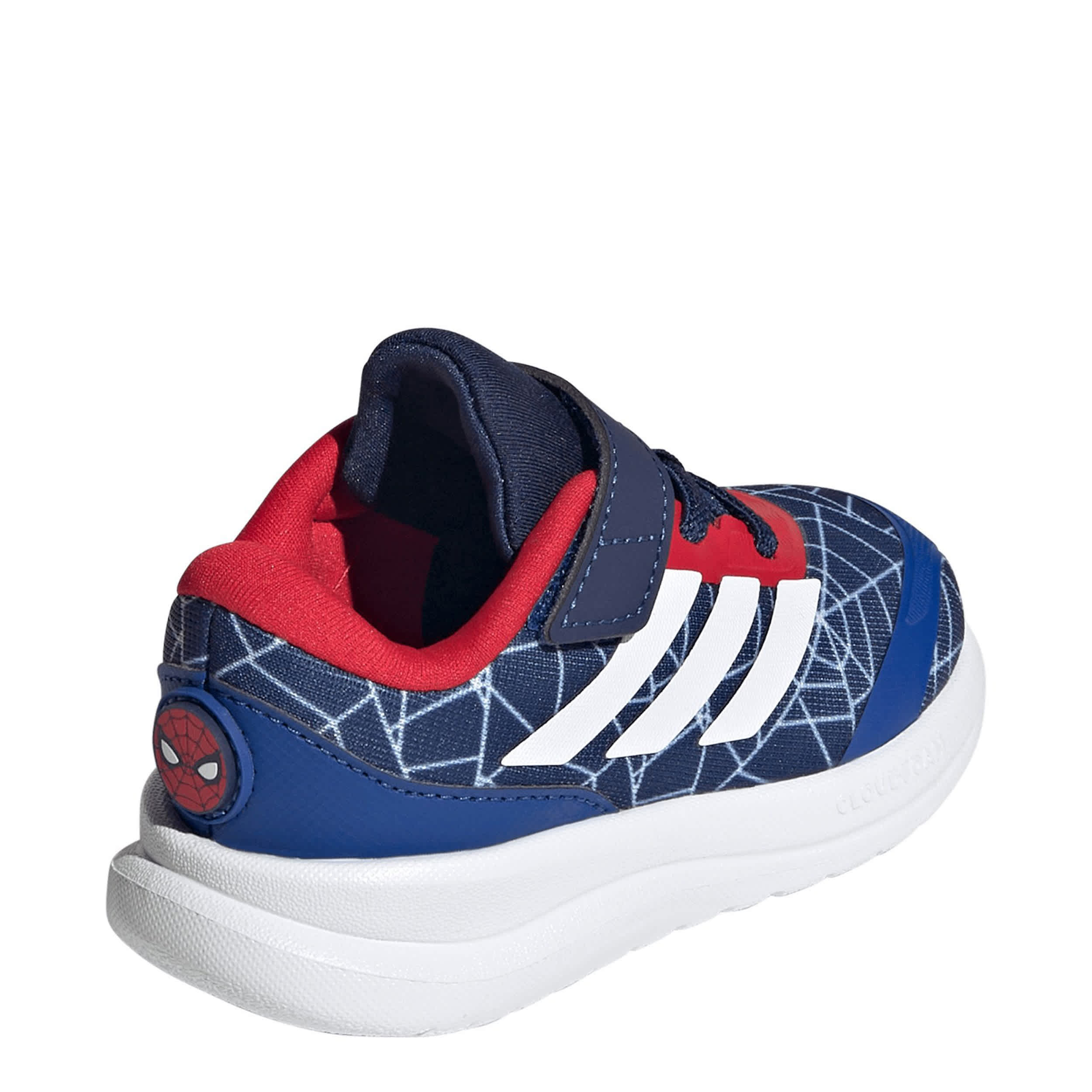 ADIDAS-BOYS TODDLER RUNFALCON SPIDER-MAN SNEAKER-BLUE & RED