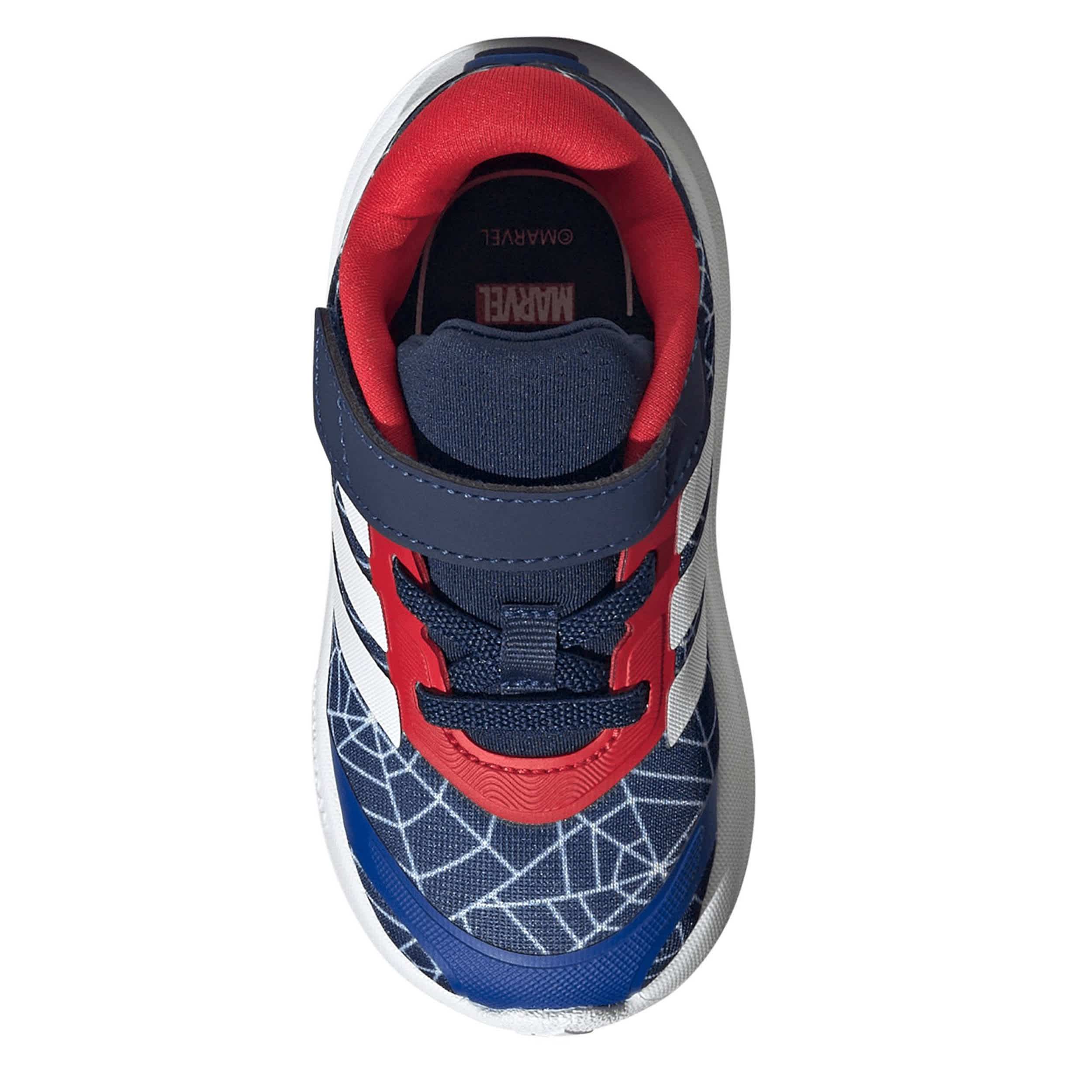 ADIDAS-BOYS TODDLER RUNFALCON SPIDER-MAN SNEAKER-BLUE & RED