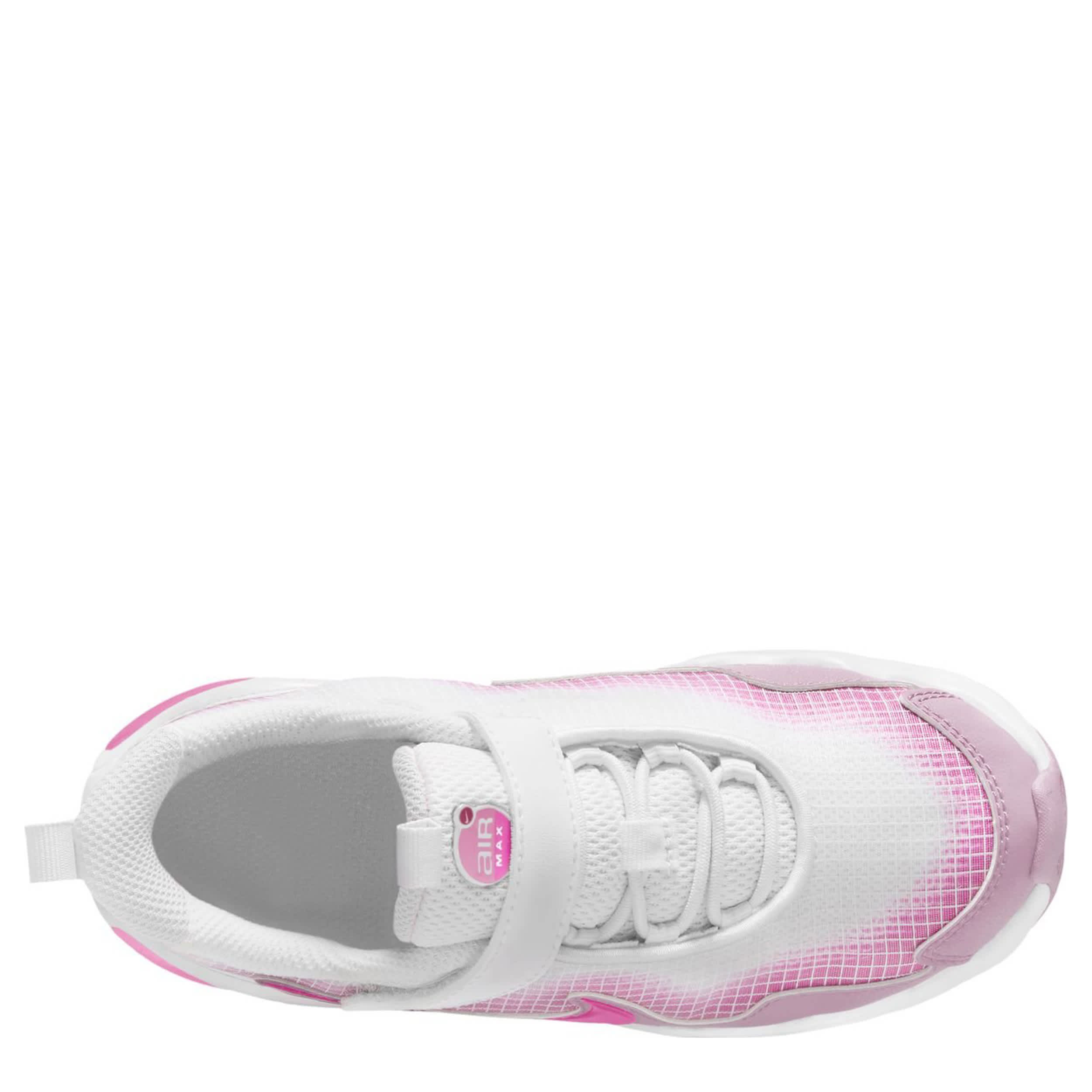 NIKE-GIRLS LITTLE KID AIR MAX NOVA SNEAKER-WHITE & PINK