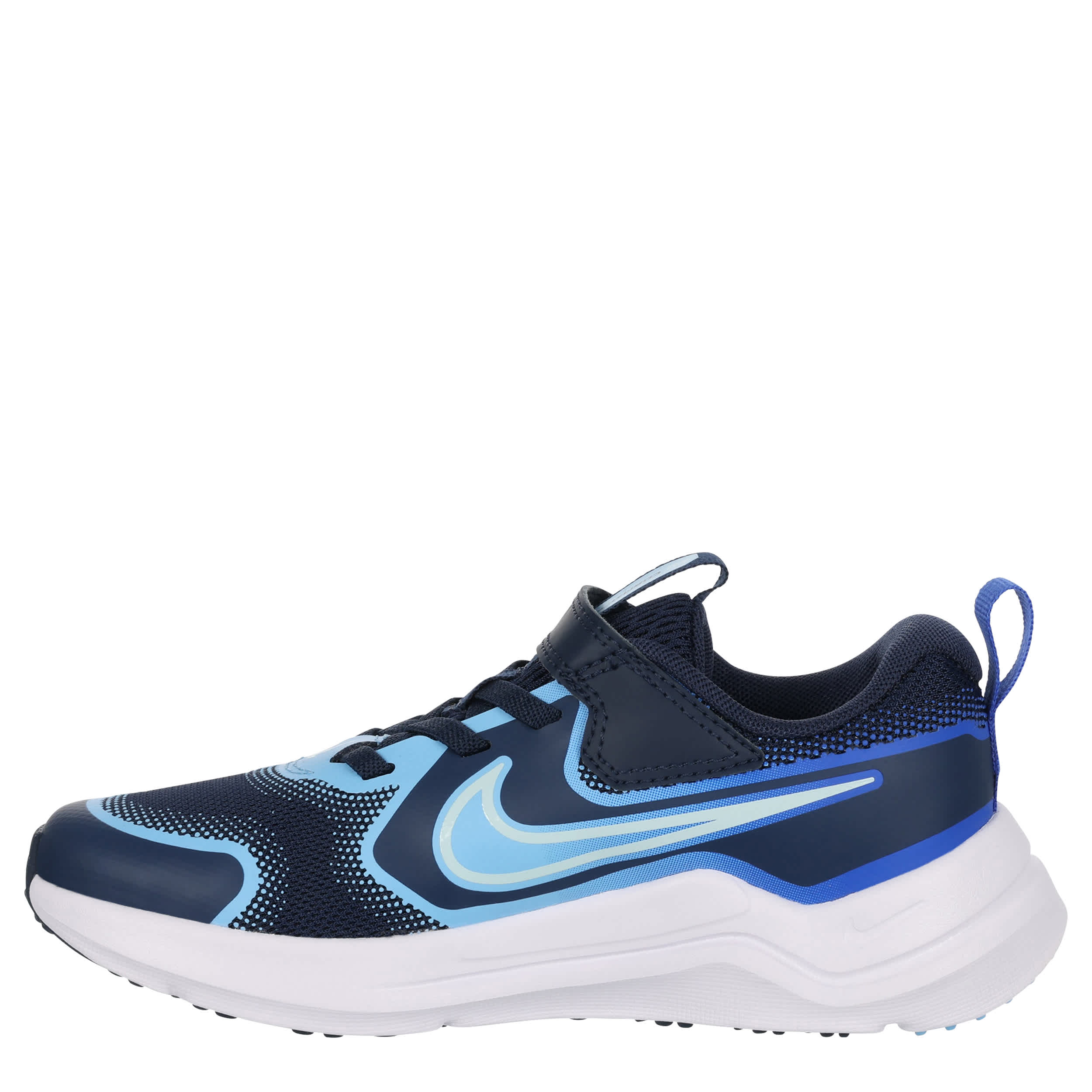 NIKE-BOYS LITTLE KID COSMIC RUNNER SNEAKER-NAVY & BLUE