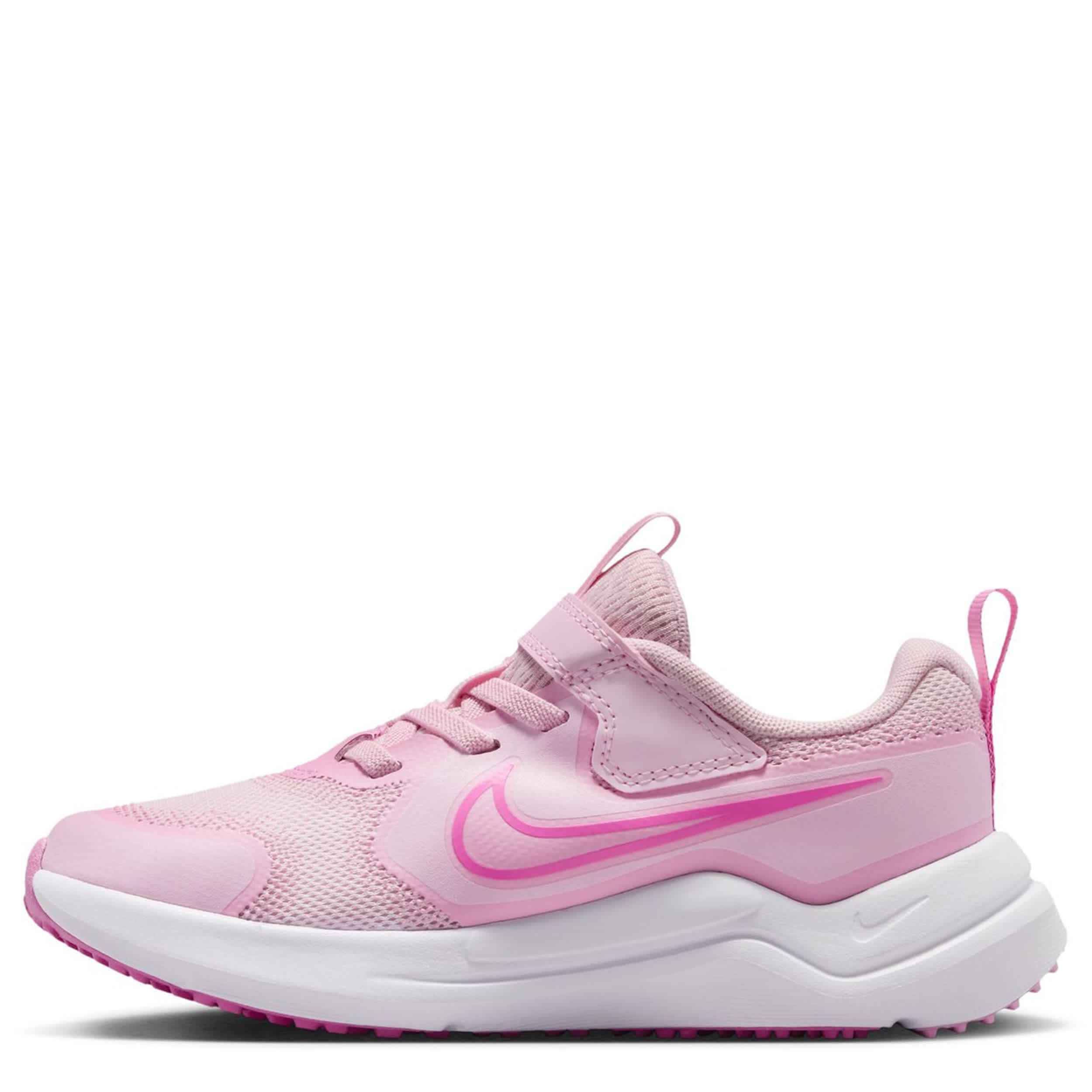 NIKE-GIRLS LITTLE KID COSMIC RUNNER SNEAKER-PINK & PINK
