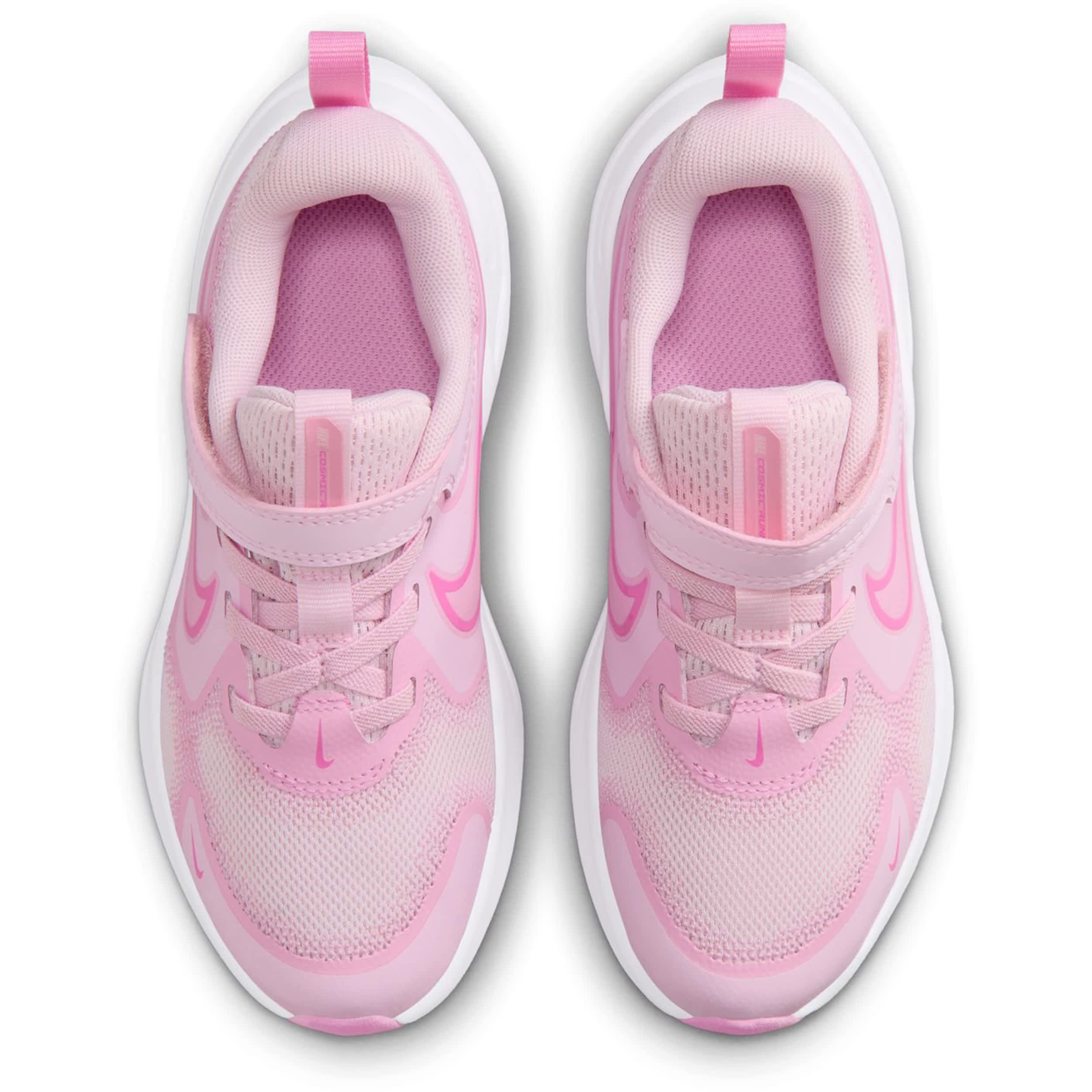 NIKE-GIRLS LITTLE KID COSMIC RUNNER SNEAKER-PINK & PINK