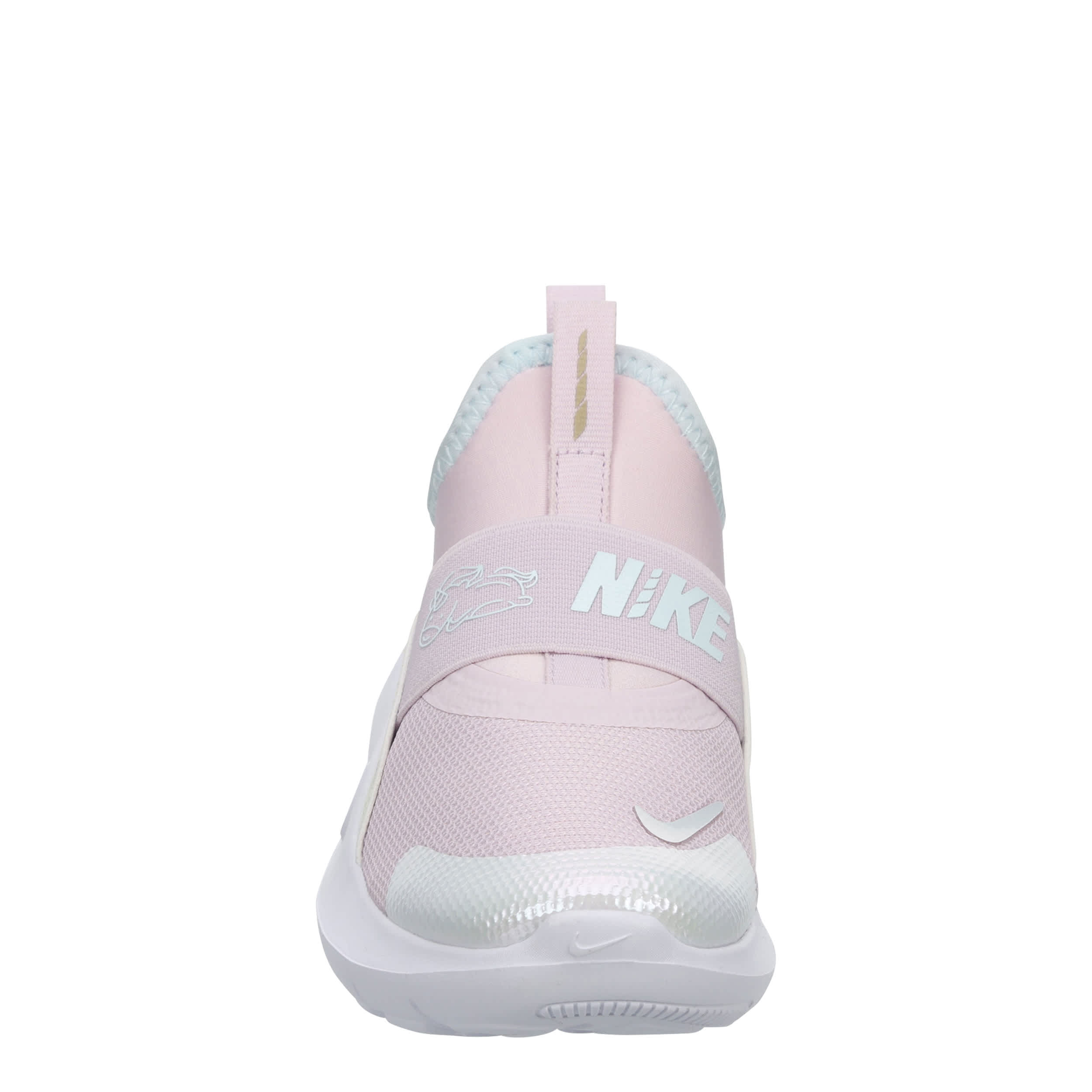 NIKE-GIRLS LITTLE KID FLEX RUNNER 4 SNEAKER-LILAC & LIGHT BLUE