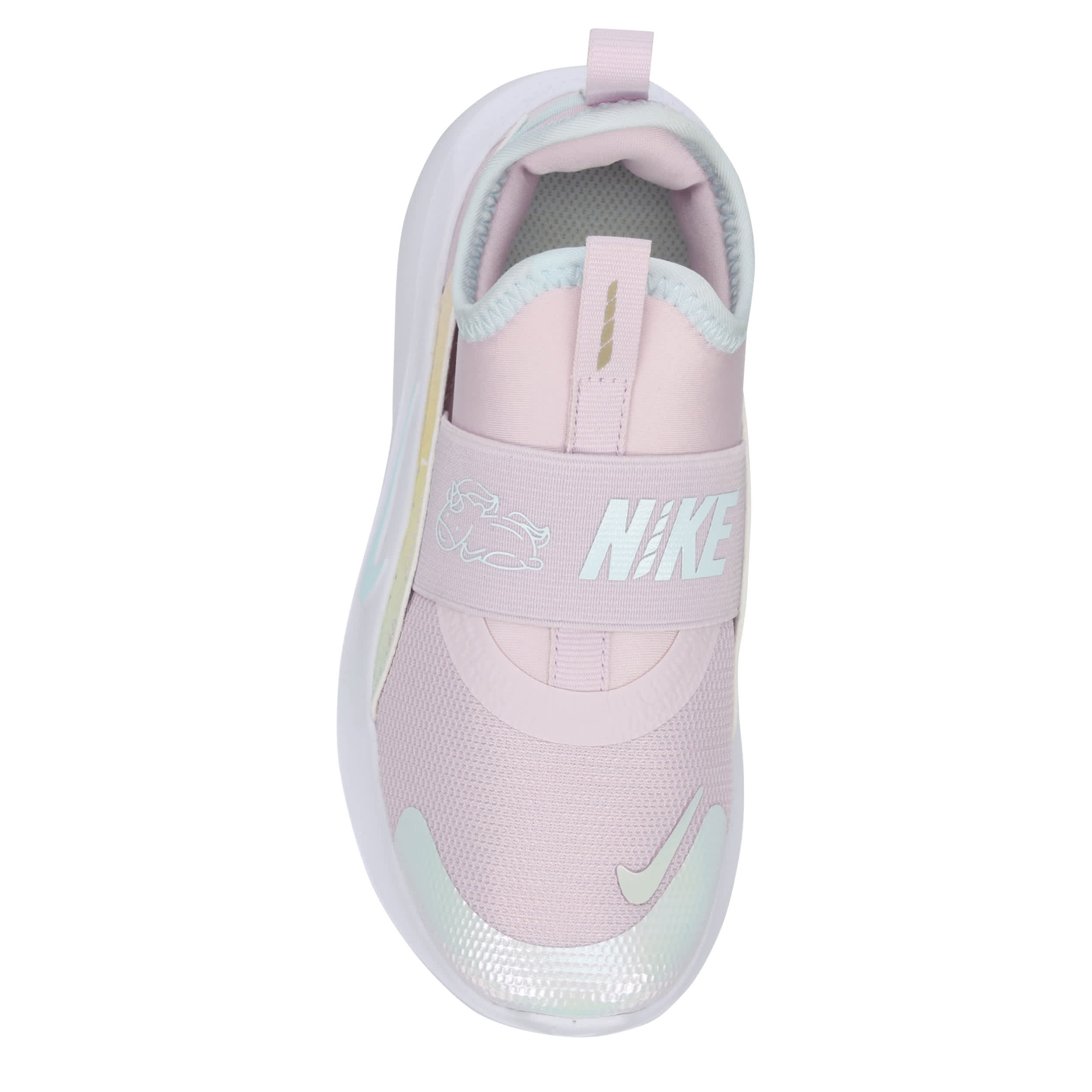 NIKE-GIRLS LITTLE KID FLEX RUNNER 4 SNEAKER-LILAC & LIGHT BLUE