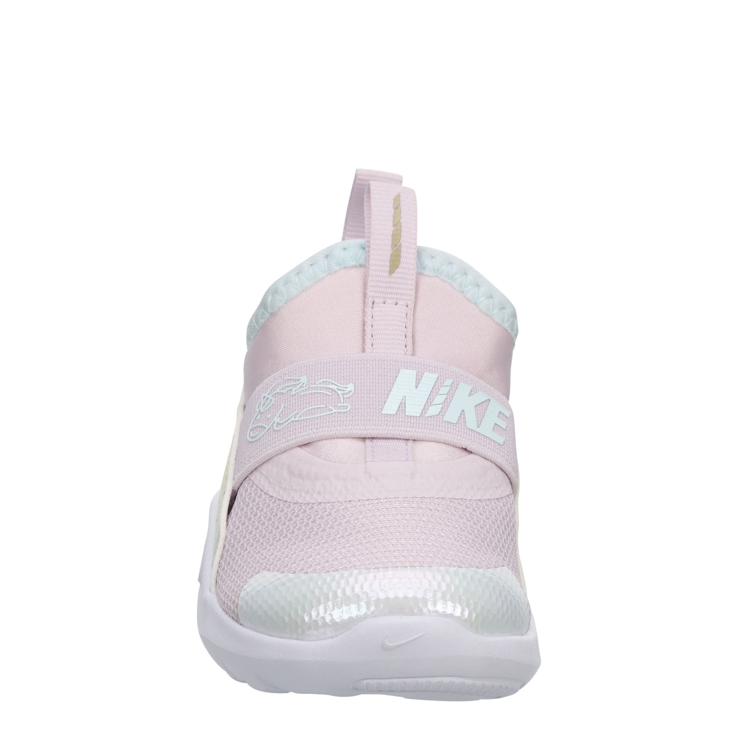 NIKE-GIRLS INFANT TODDLER FLEX RUNNER 4 SNEAKER-LILAC & LIGHT BLUE