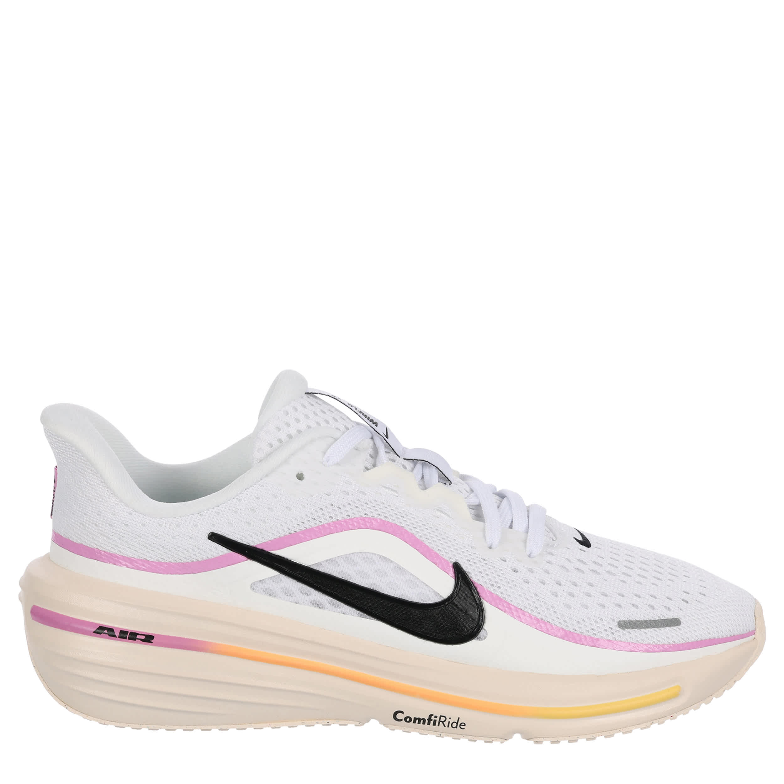 NIKE-GIRLS BIG KID WINFLO 12 RUNNING SHOE-WHITE & MULTICOLOR