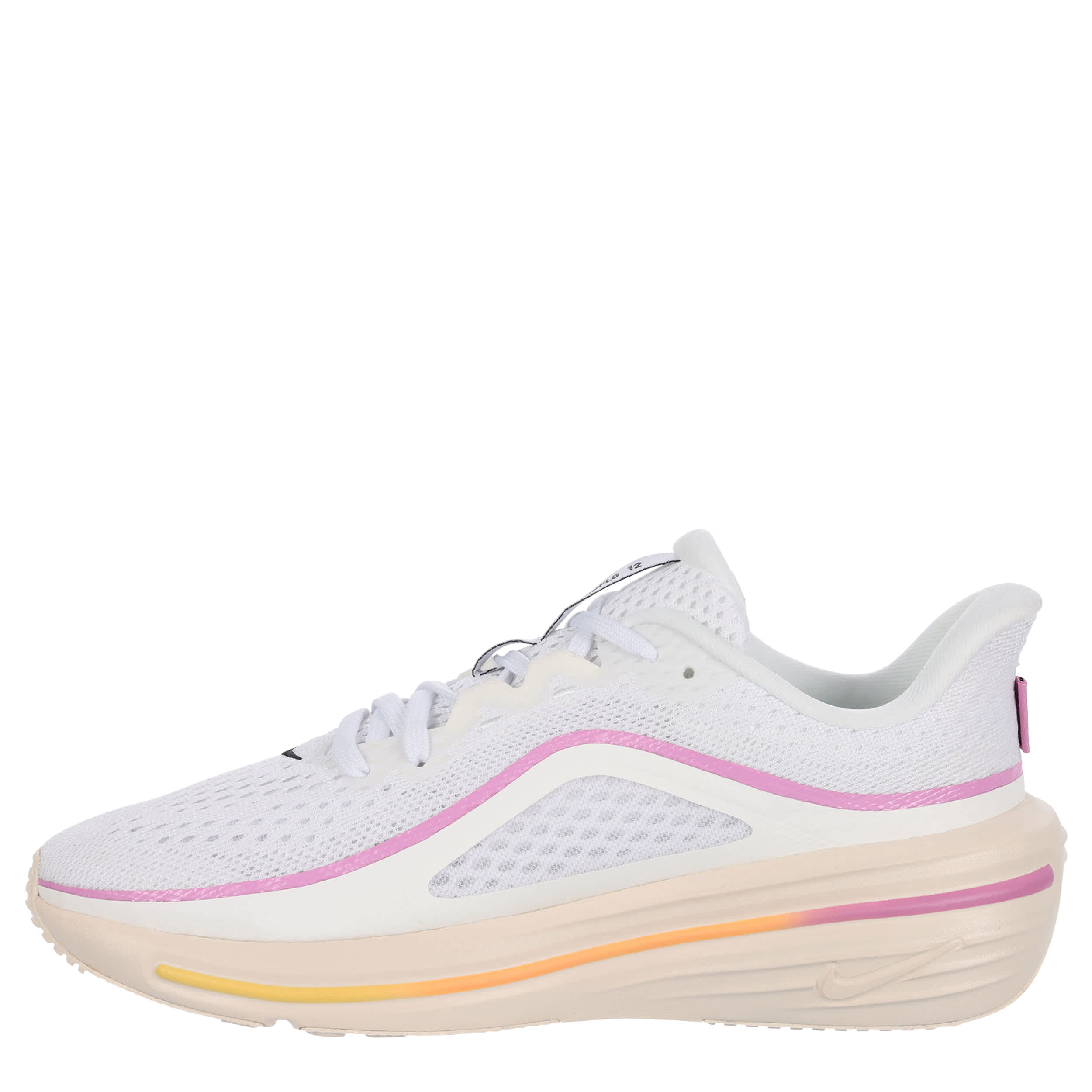 NIKE-GIRLS BIG KID WINFLO 12 RUNNING SHOE-WHITE & MULTICOLOR