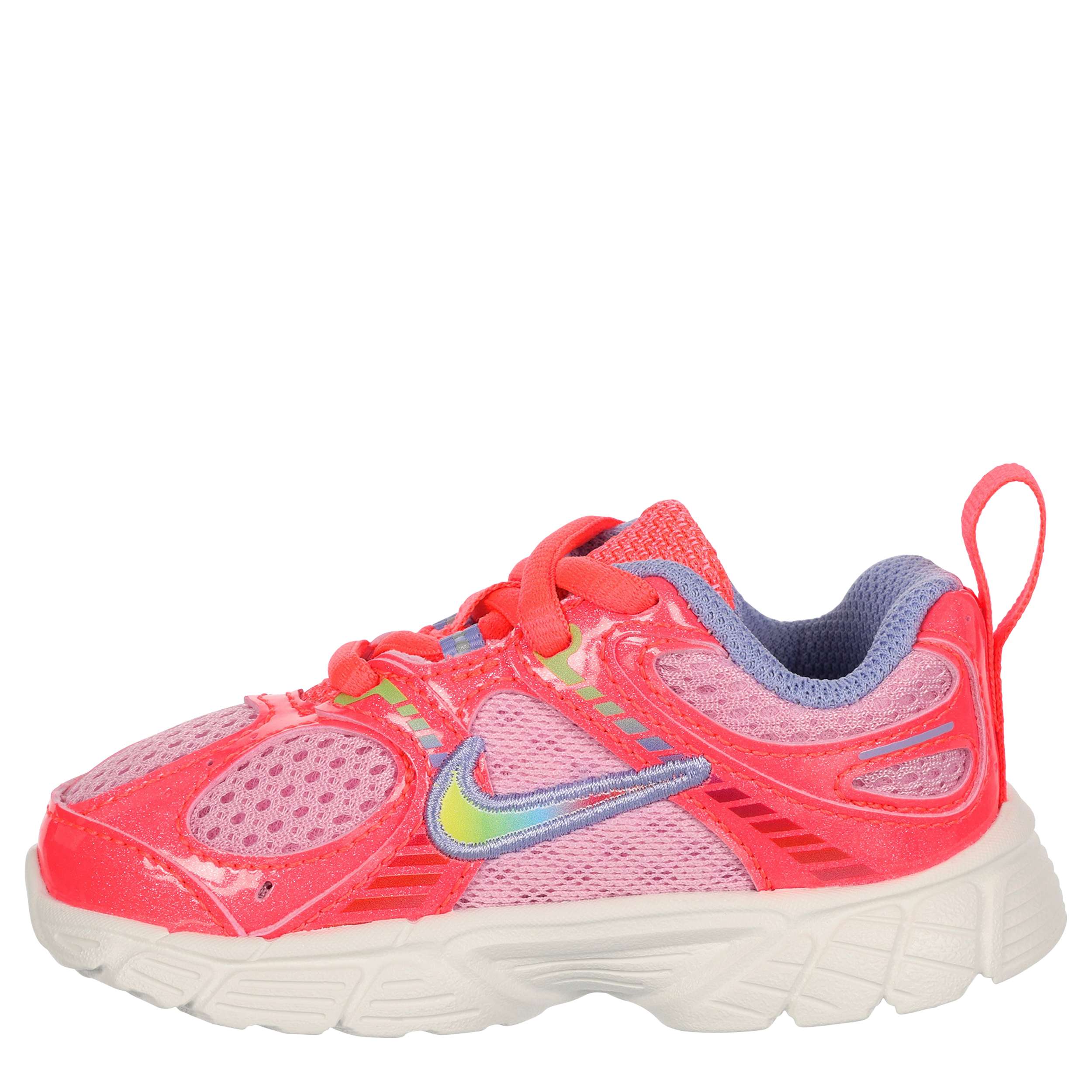 NIKE-GIRLS INFANT TODDLER V5 RNR SNEAKER-FUSCHIA & PURPLE
