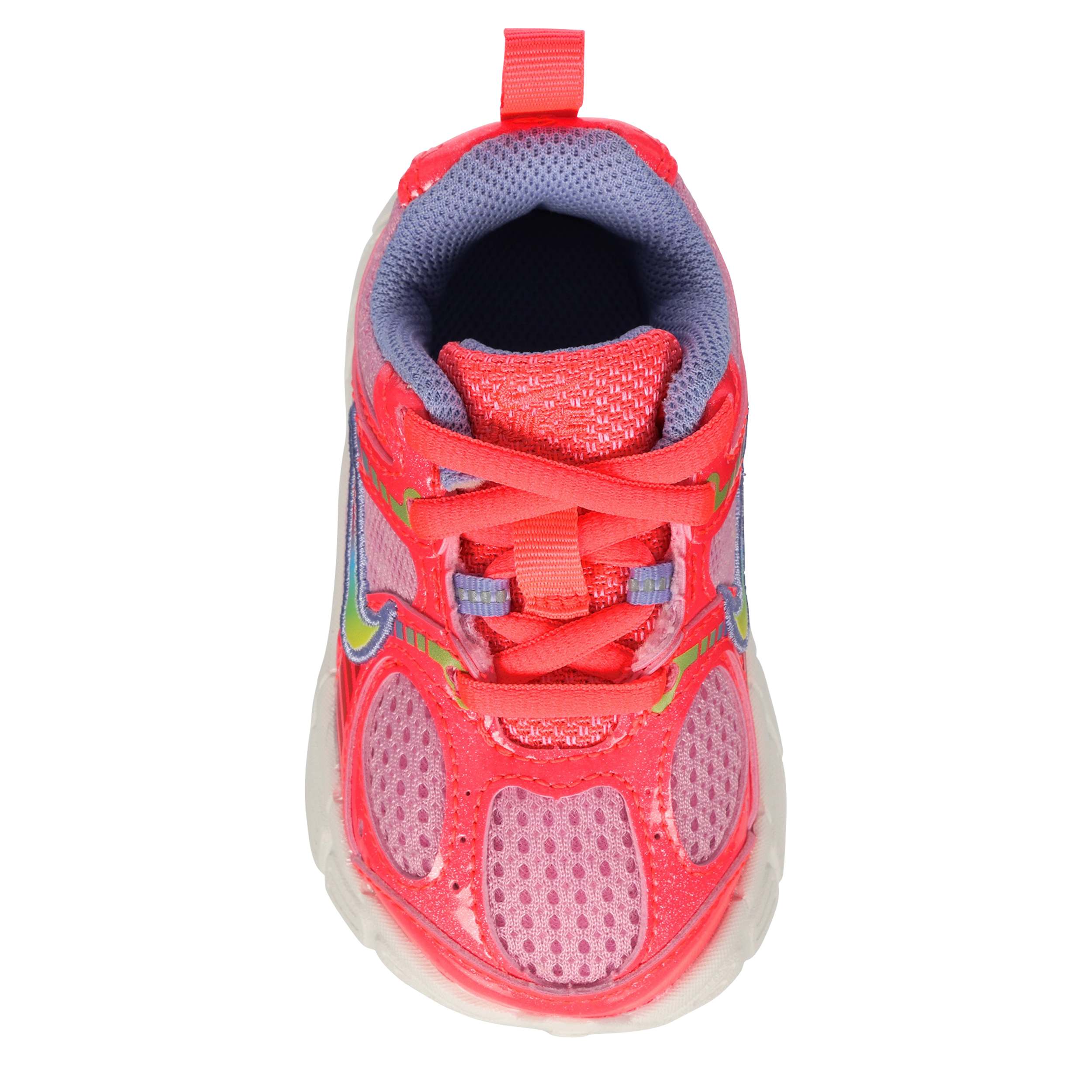 NIKE-GIRLS INFANT TODDLER V5 RNR SNEAKER-FUSCHIA & PURPLE