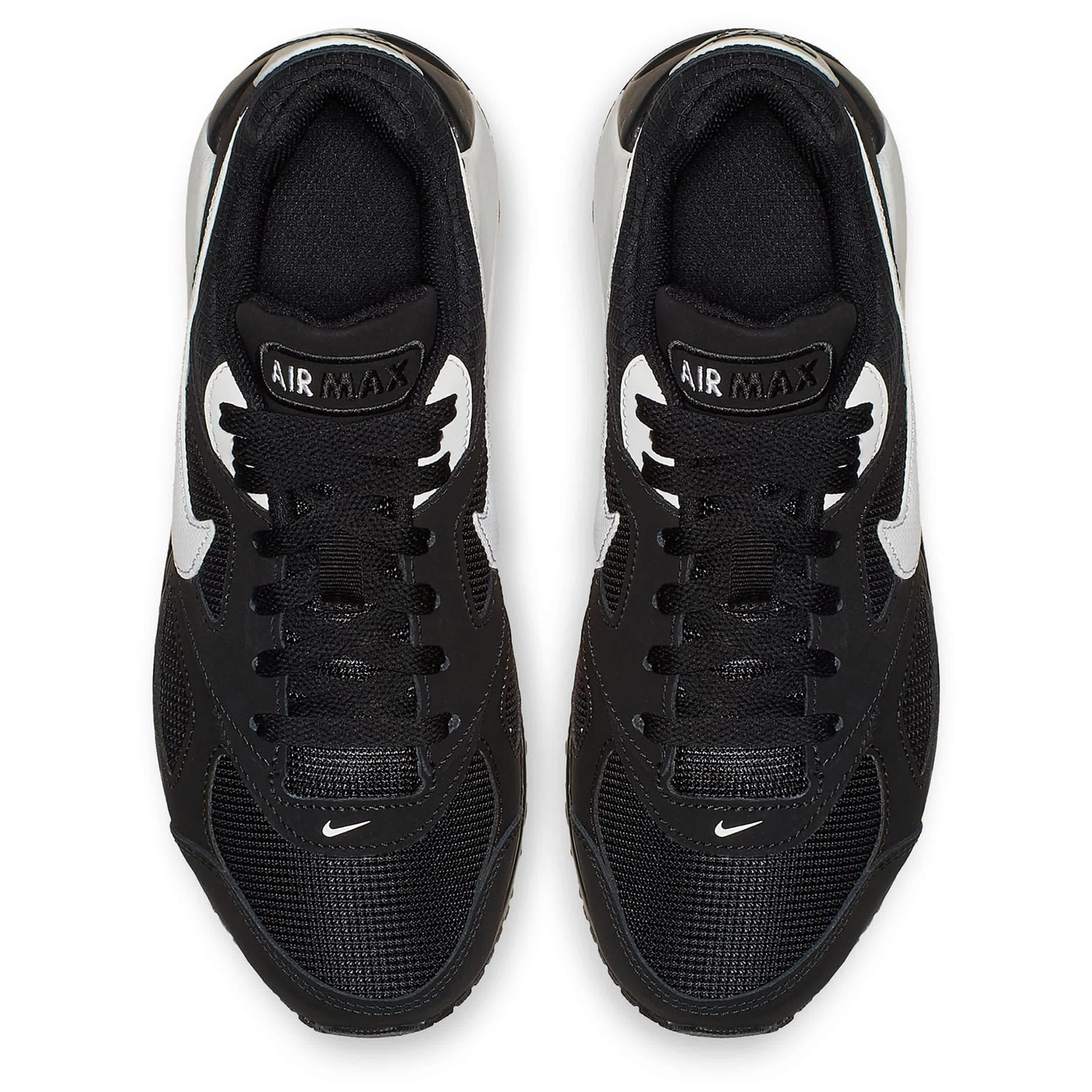 NIKE-BOYS BIG KID AIR MAX IVO SNEAKER-BLACK & WHITE