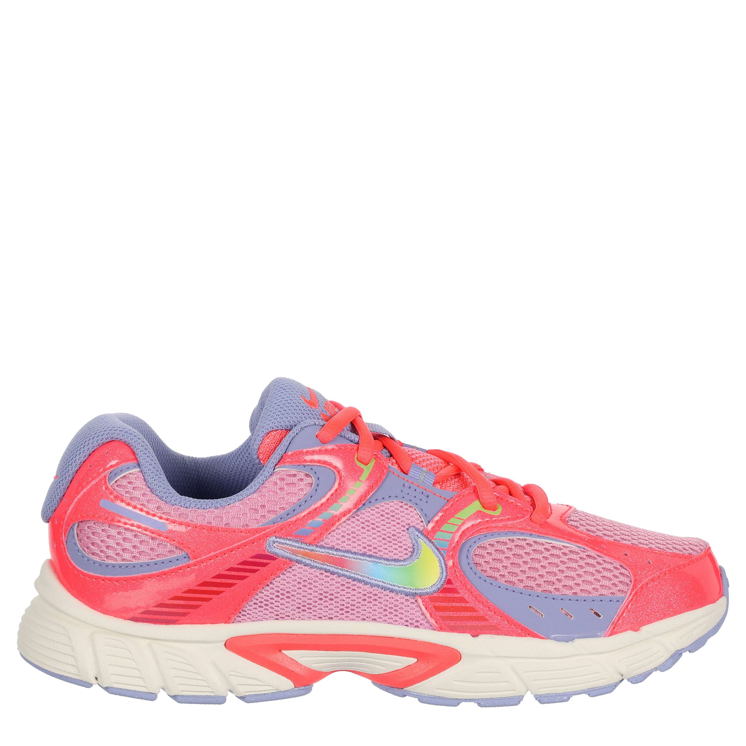 NIKE-GIRLS BIG KID V5 RNR SNEAKER-FUSCHIA & PURPLE