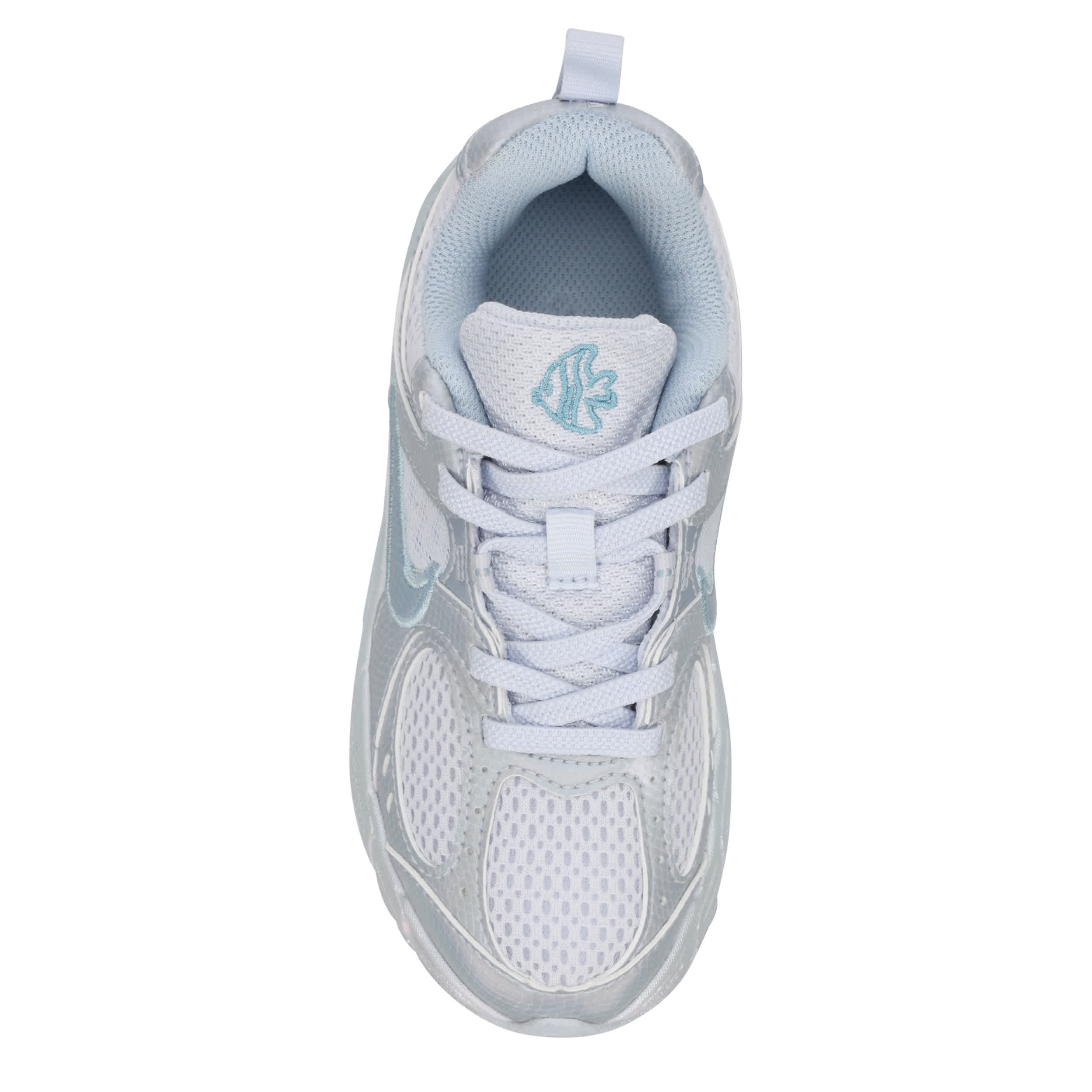 NIKE-GIRLS LITTLE KID V5 RNR SNEAKER-PALE GREY & LIGHT BLUE