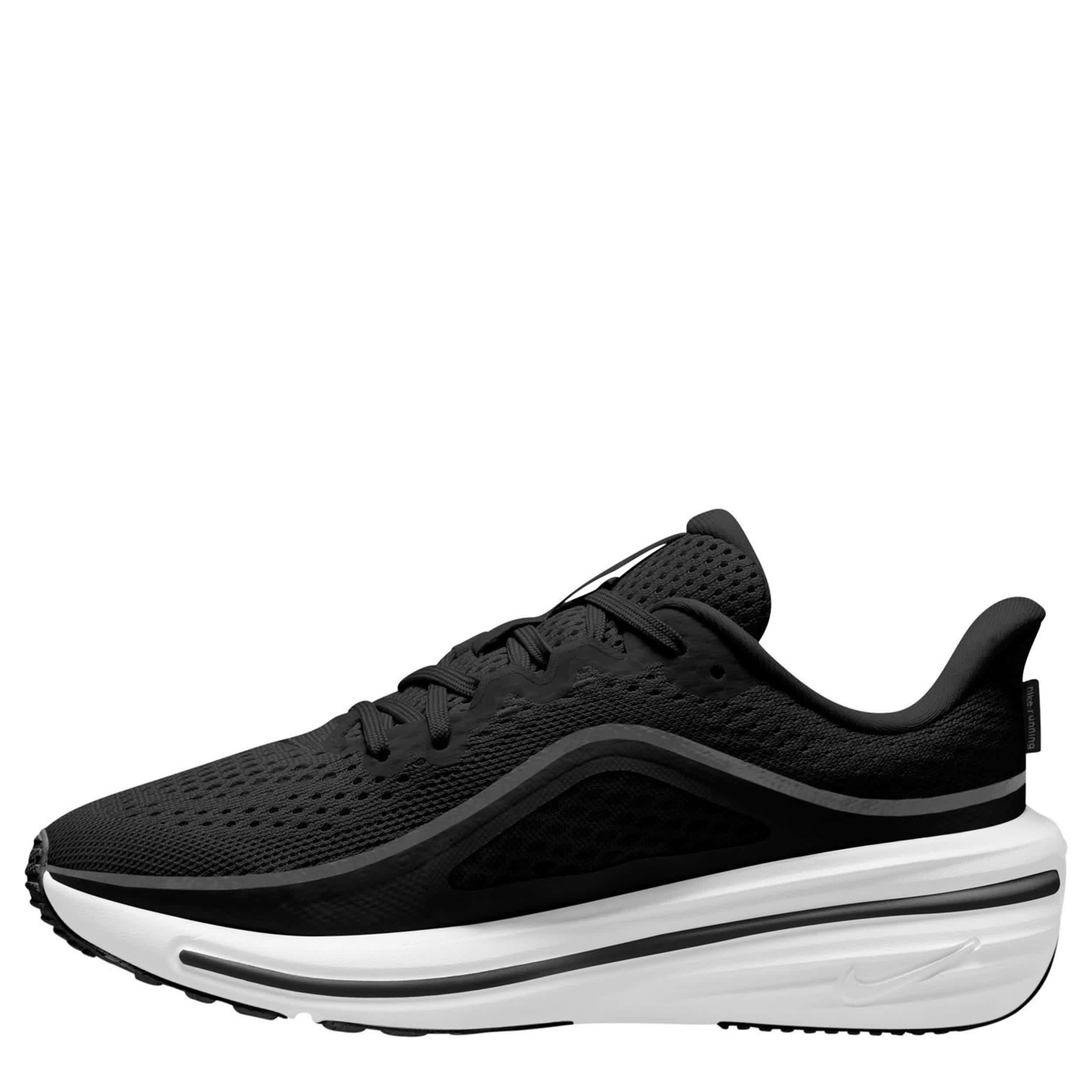NIKE-BOYS BIG KID AIR WINFLO 12 RUNNING SHOE-BLACK & WHITE