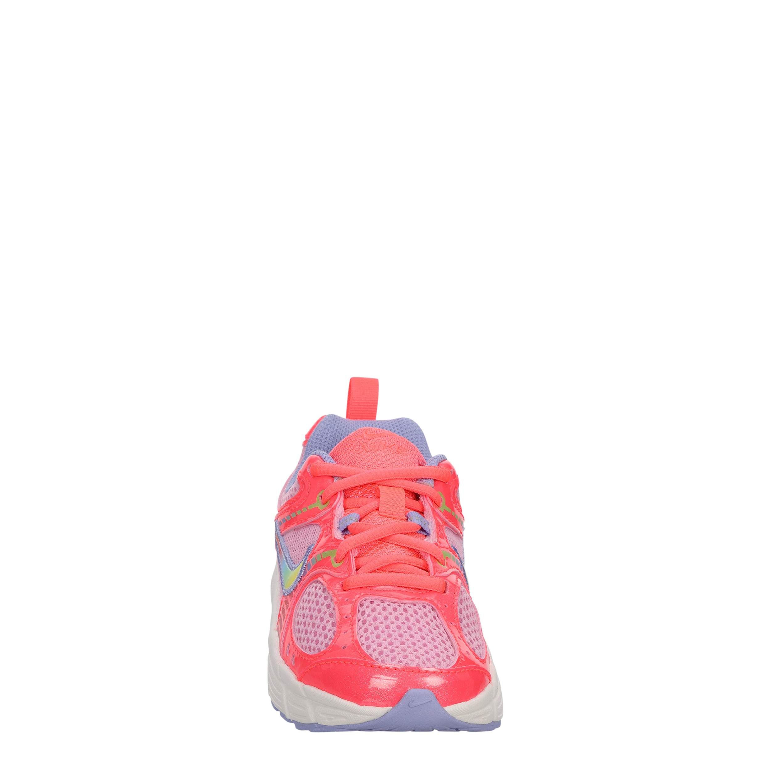 NIKE-GIRLS LITTLE KID V5 RNR SNEAKER-CORAL & BRIGHT PINK
