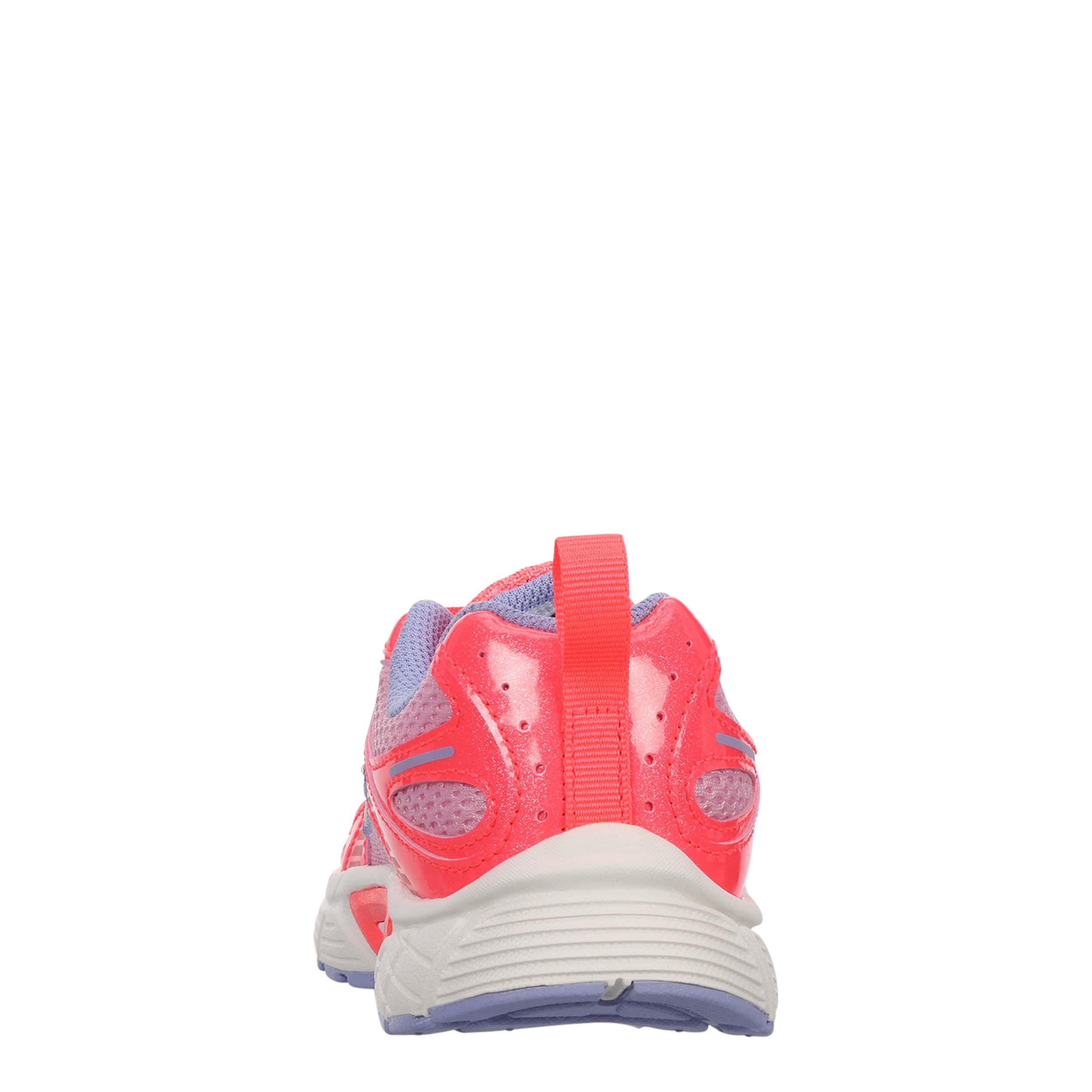 NIKE-GIRLS LITTLE KID V5 RNR SNEAKER-CORAL & BRIGHT PINK