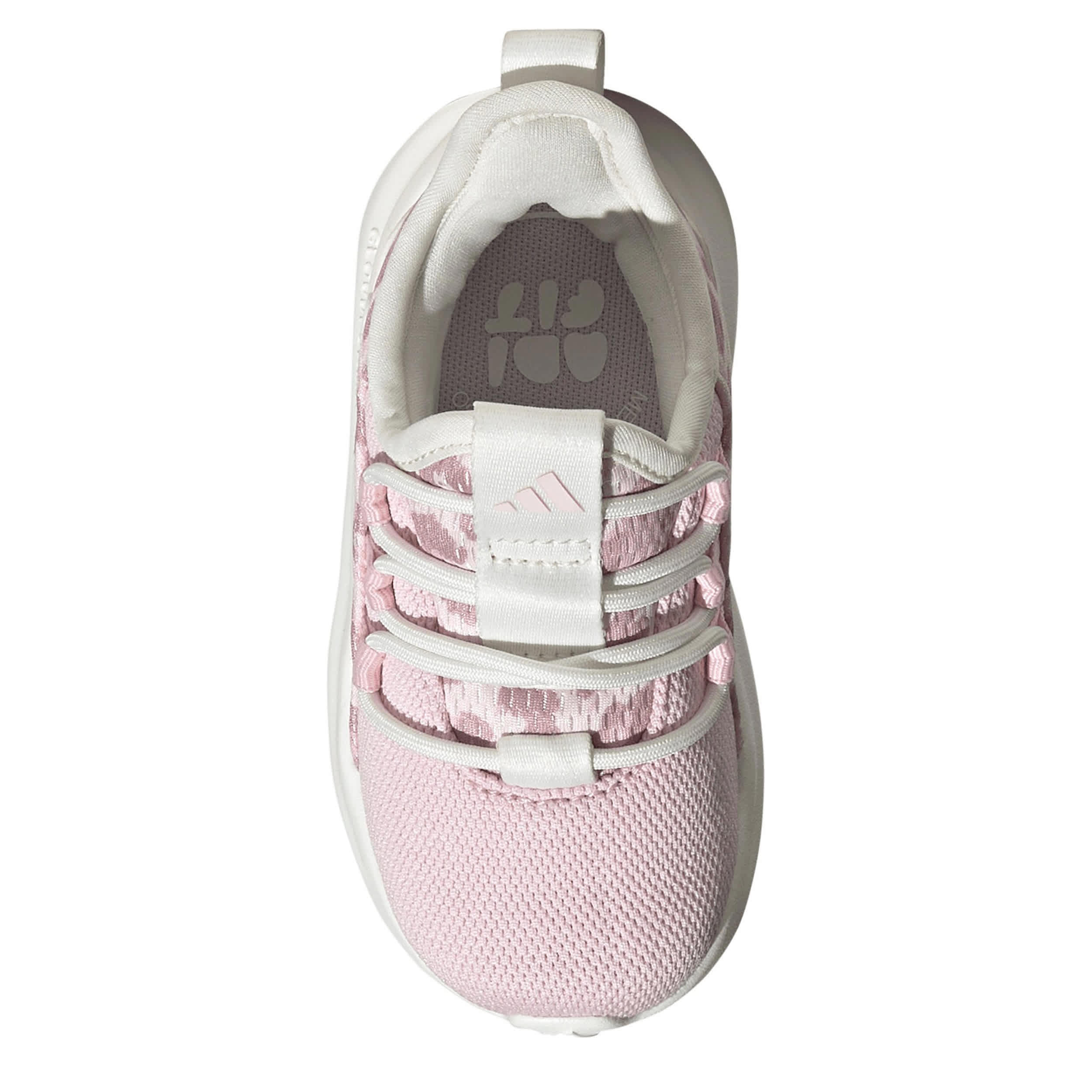 ADIDAS-GIRLS INFANT TODDLER ADAPT 8.0 SNEAKER-WHITE & PINK