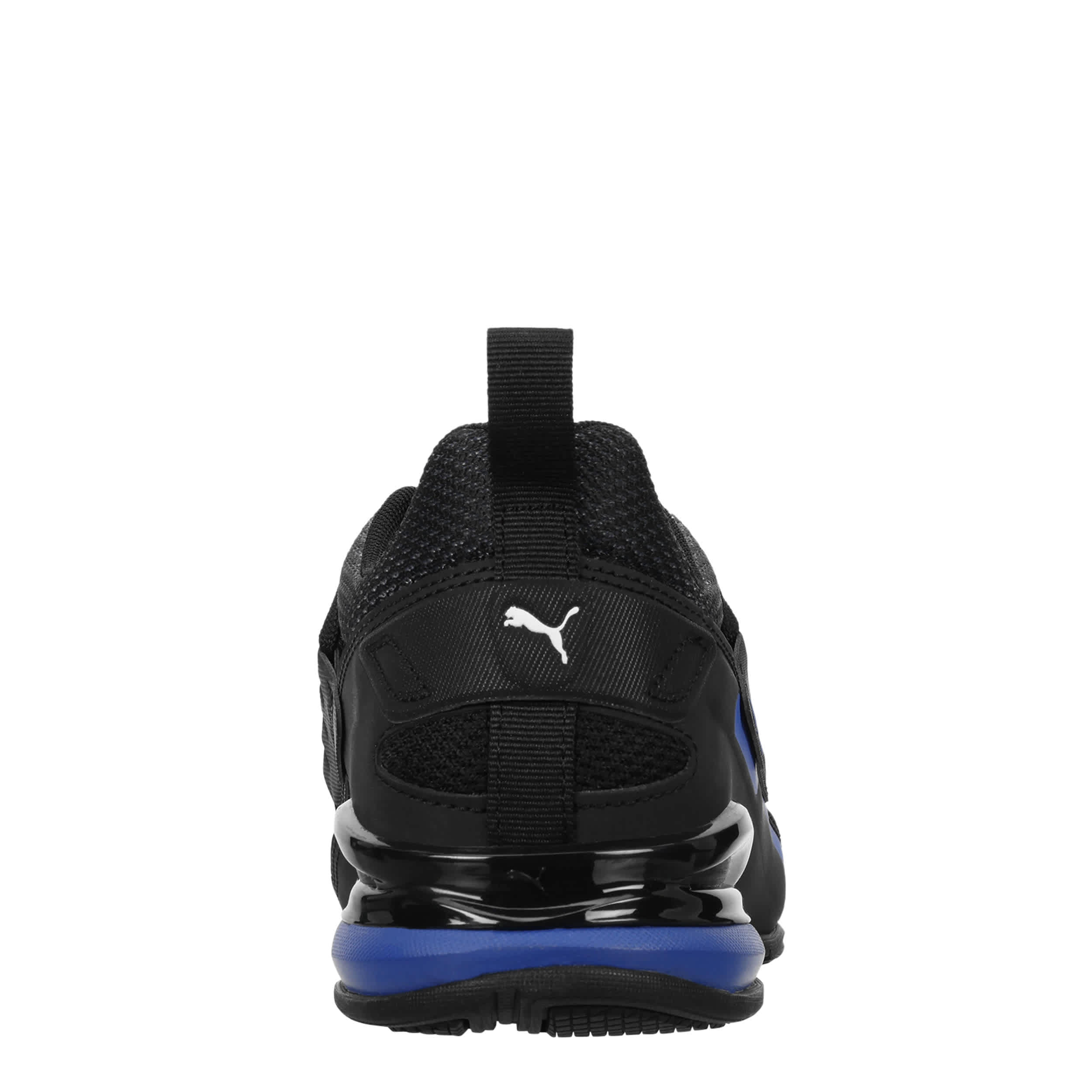 PUMA-BOYS BIG KID AXELION SNEAKER-WHITE & BLUE