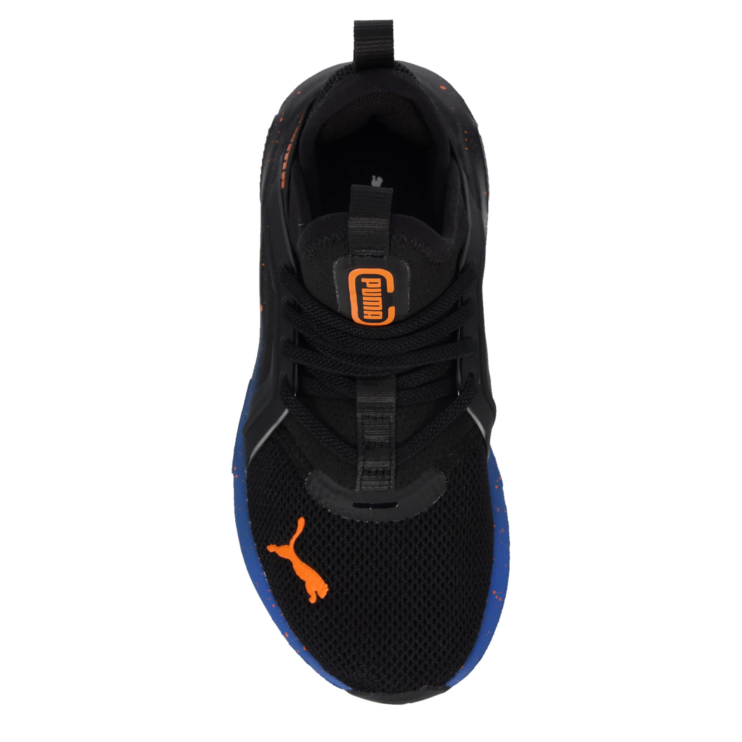 PUMA-BOYS LITTLE KID ENZO 5 SNEAKER-BLACK & BLUE