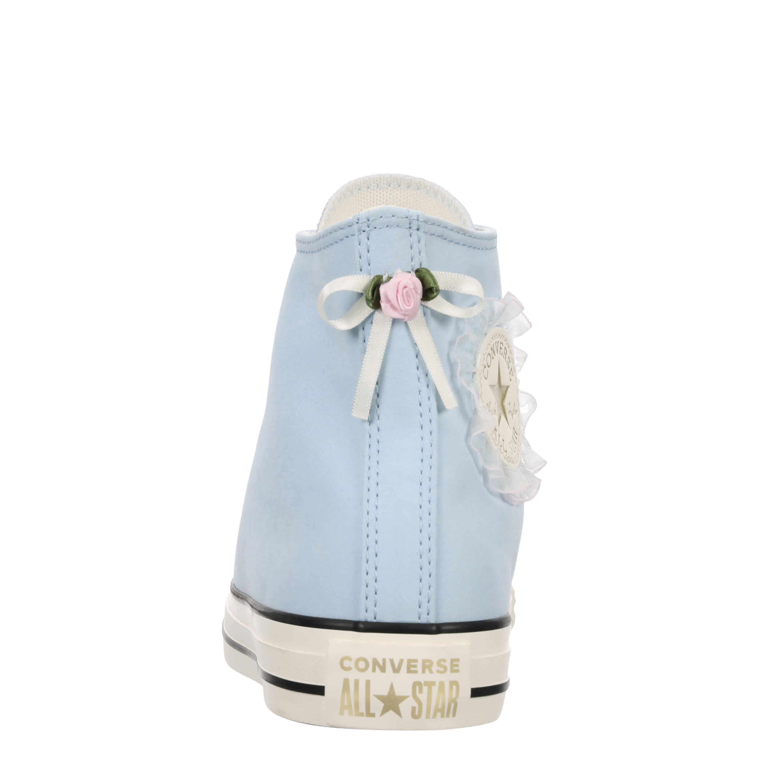 CONVERSE-GIRLS BIG KID CHUCK TAYLOR ALL STAR HIGH TOP SNEAKER-BLUE & WHITE