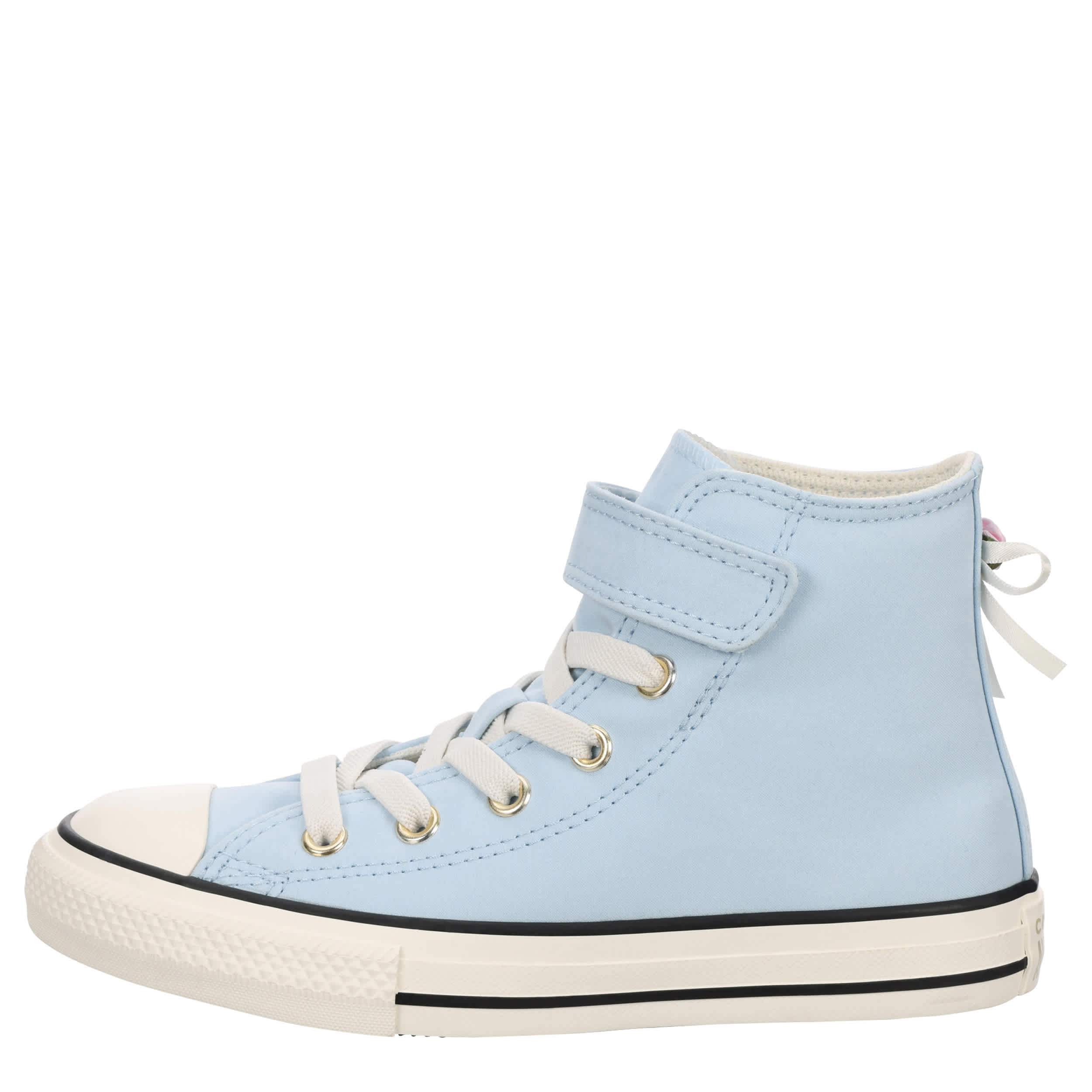 CONVERSE-GIRLS CHUCK TAYLOR ALL STAR HIGH SNEAKER-LIGHT BLUE & WHITE