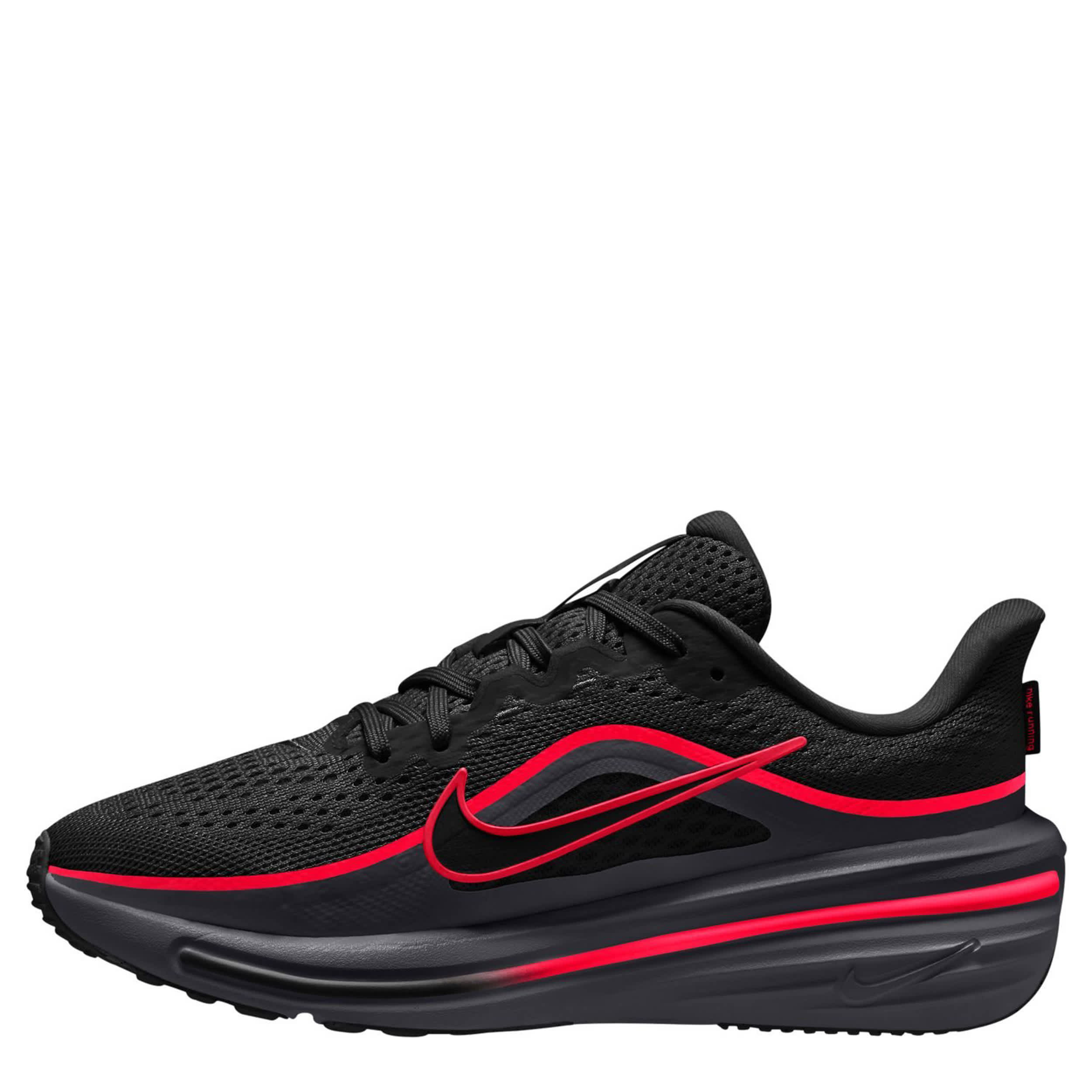 NIKE-BOYS BIG KID AIR WINFLO 12 RUNNING SHOE-BLACK & RED