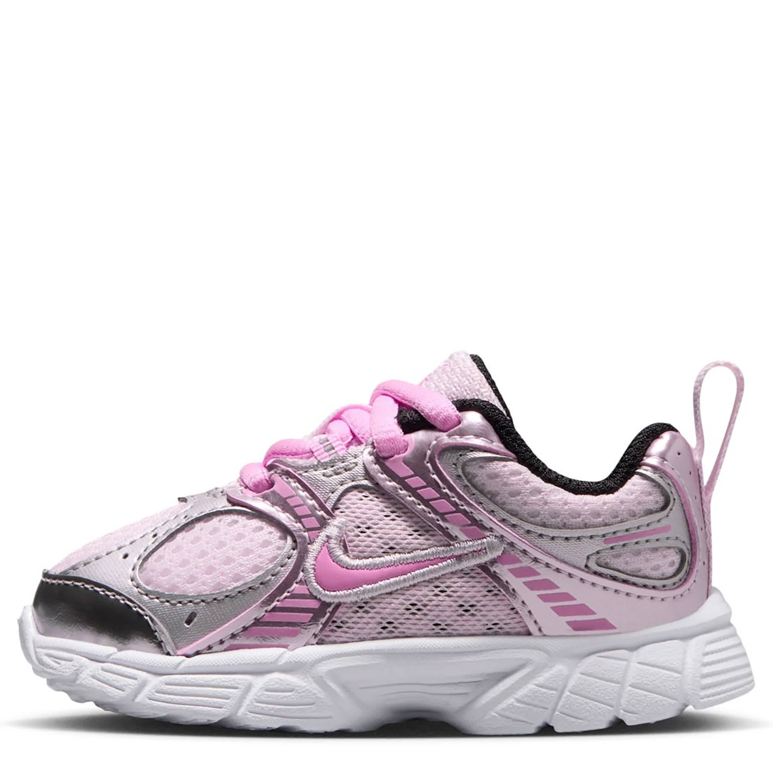 NIKE-GIRLS INFANT-TODDLER V5 RNR SNEAKER-PALE PINK & PINK