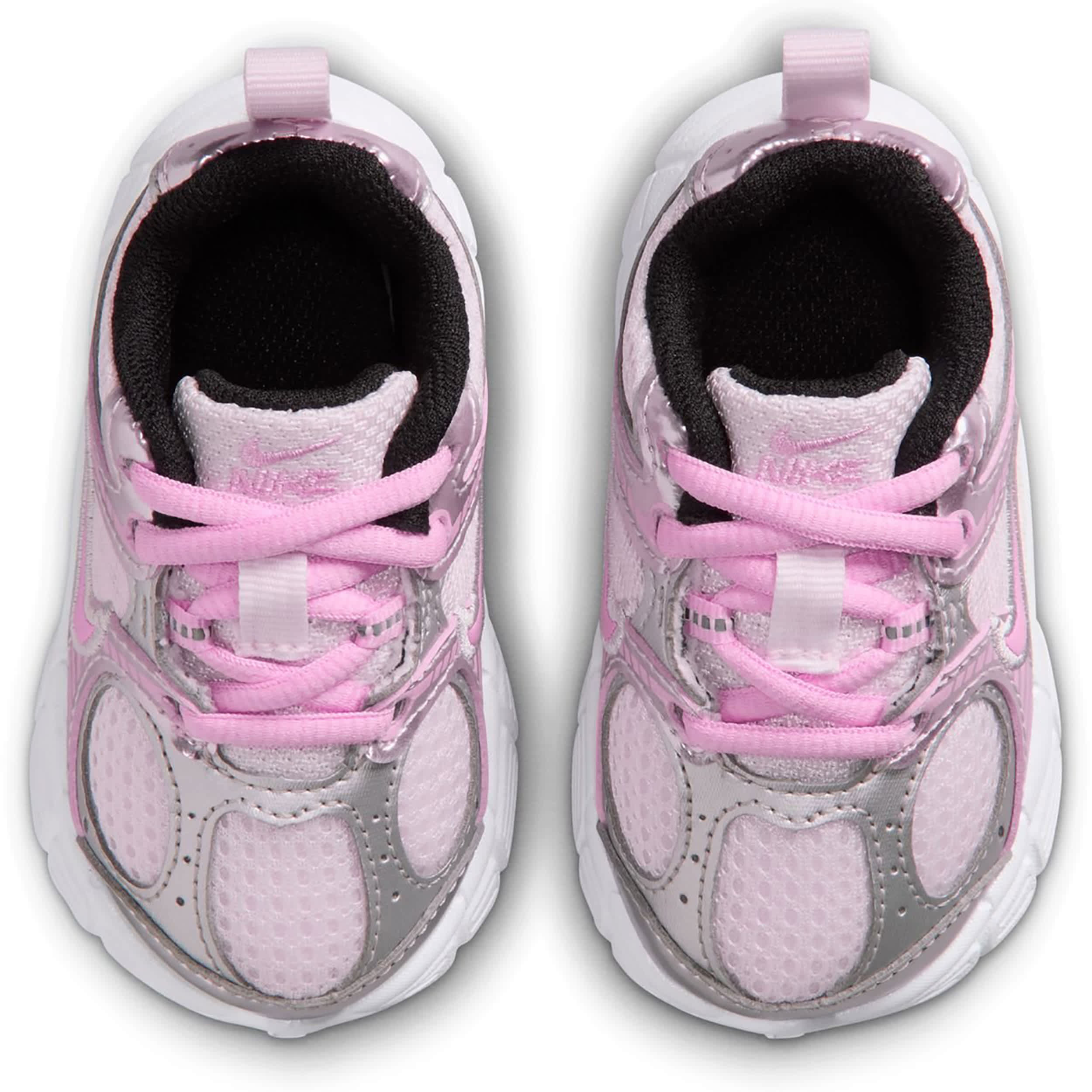 NIKE-GIRLS INFANT-TODDLER V5 RNR SNEAKER-PALE PINK & PINK