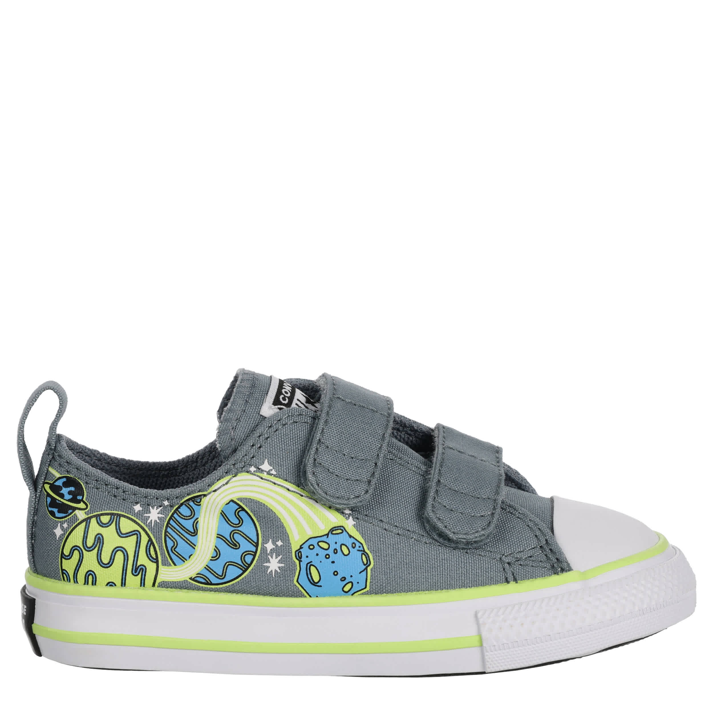 CONVERSE-BOYS INFANT-TODDLER  CHUCK TAYLOR ALL STAR 2V SNEAKER-GREY & MULTICOLOR