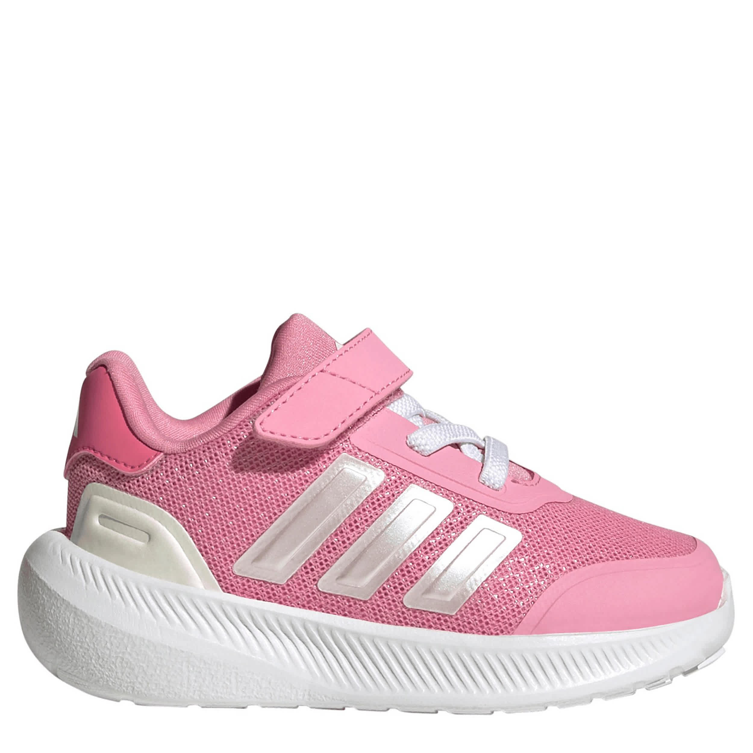 ADIDAS-GIRLS TODDLER KID X_PLRPATH SNEAKER-PINK & SILVER
