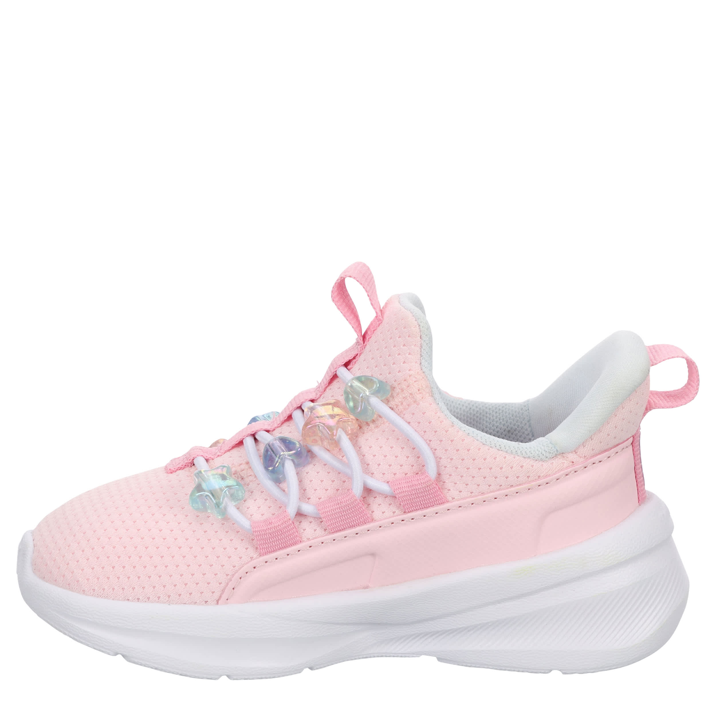 PUMA-GIRLS TODDLER SOFTRIDE ONE4ALL 2.0 SNEAKER-PINK & WHITE
