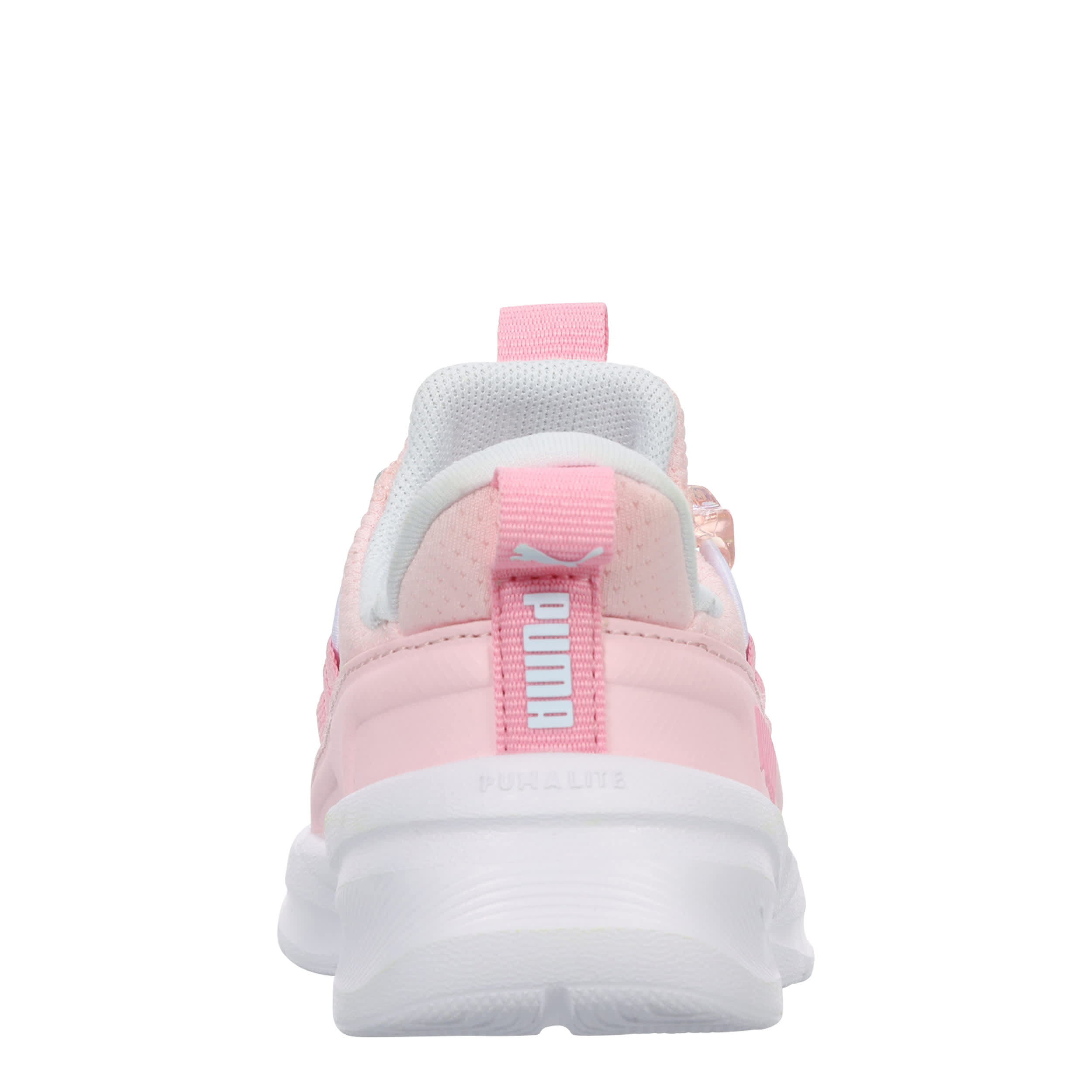 PUMA-GIRLS TODDLER SOFTRIDE ONE4ALL 2.0 SNEAKER-PINK & WHITE