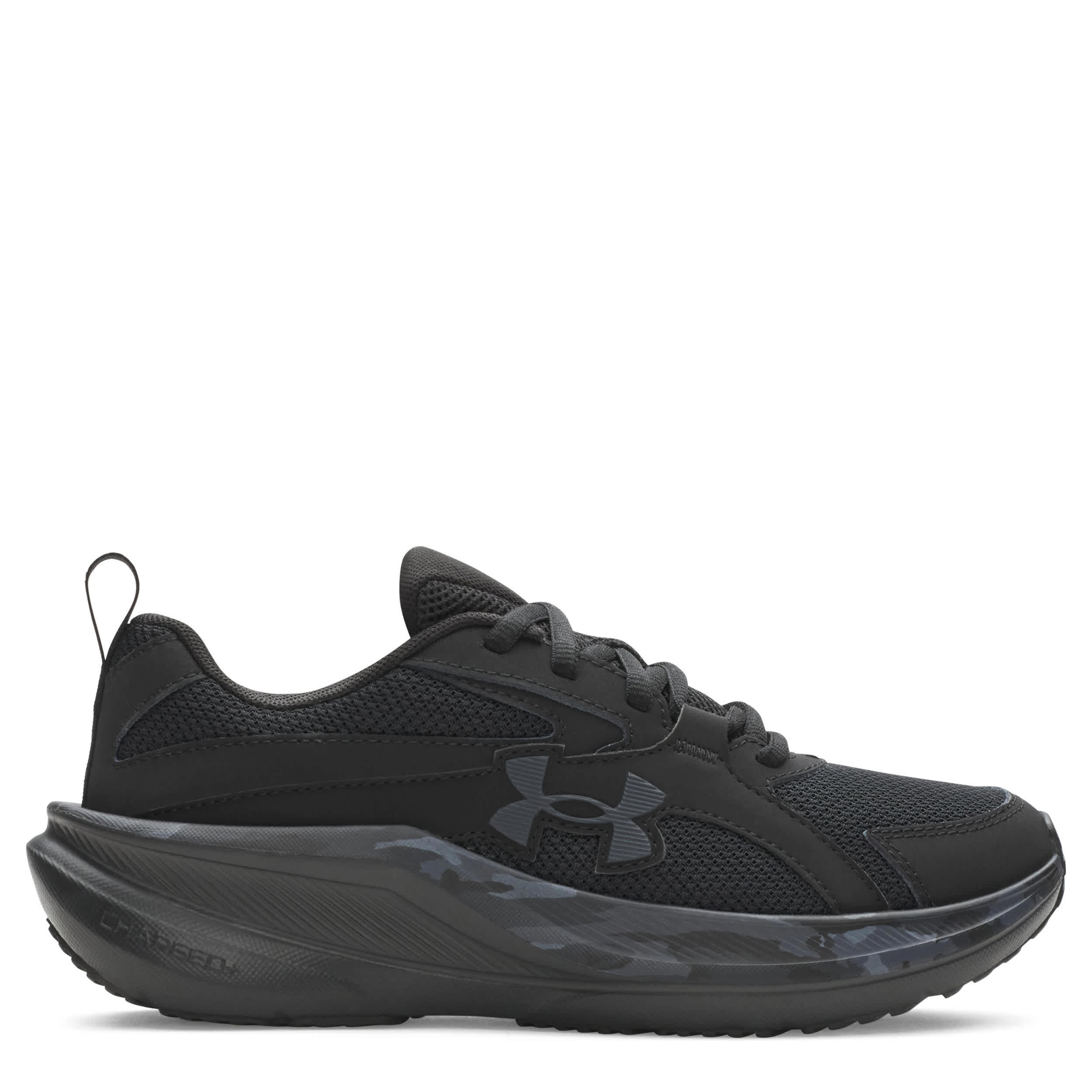UNDER ARMOUR-BOYS BIG KID CHARGED+ ASSERT 11 SNEAKER-CAMO & BLACK