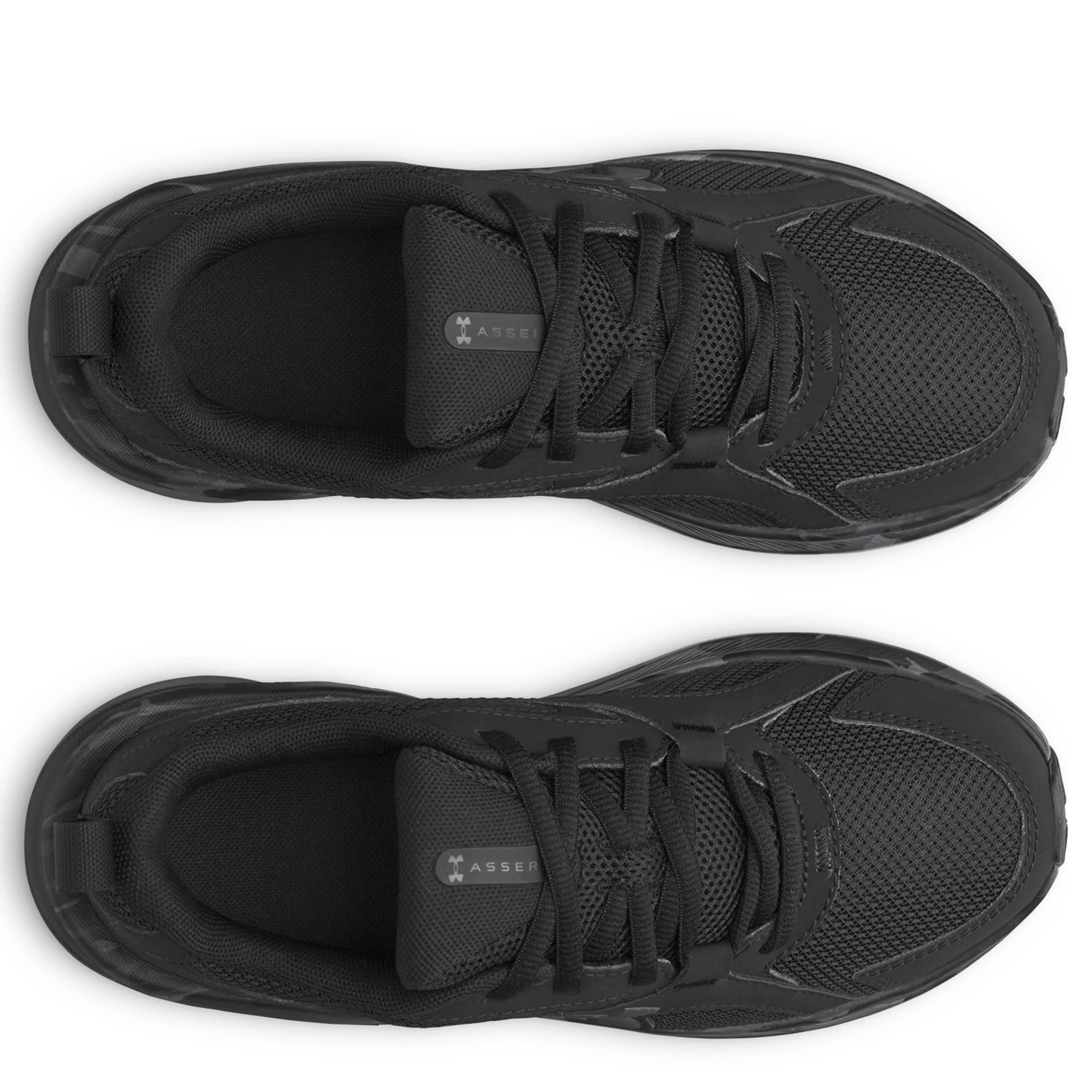 UNDER ARMOUR-BOYS BIG KID CHARGED+ ASSERT 11 SNEAKER-CAMO & BLACK