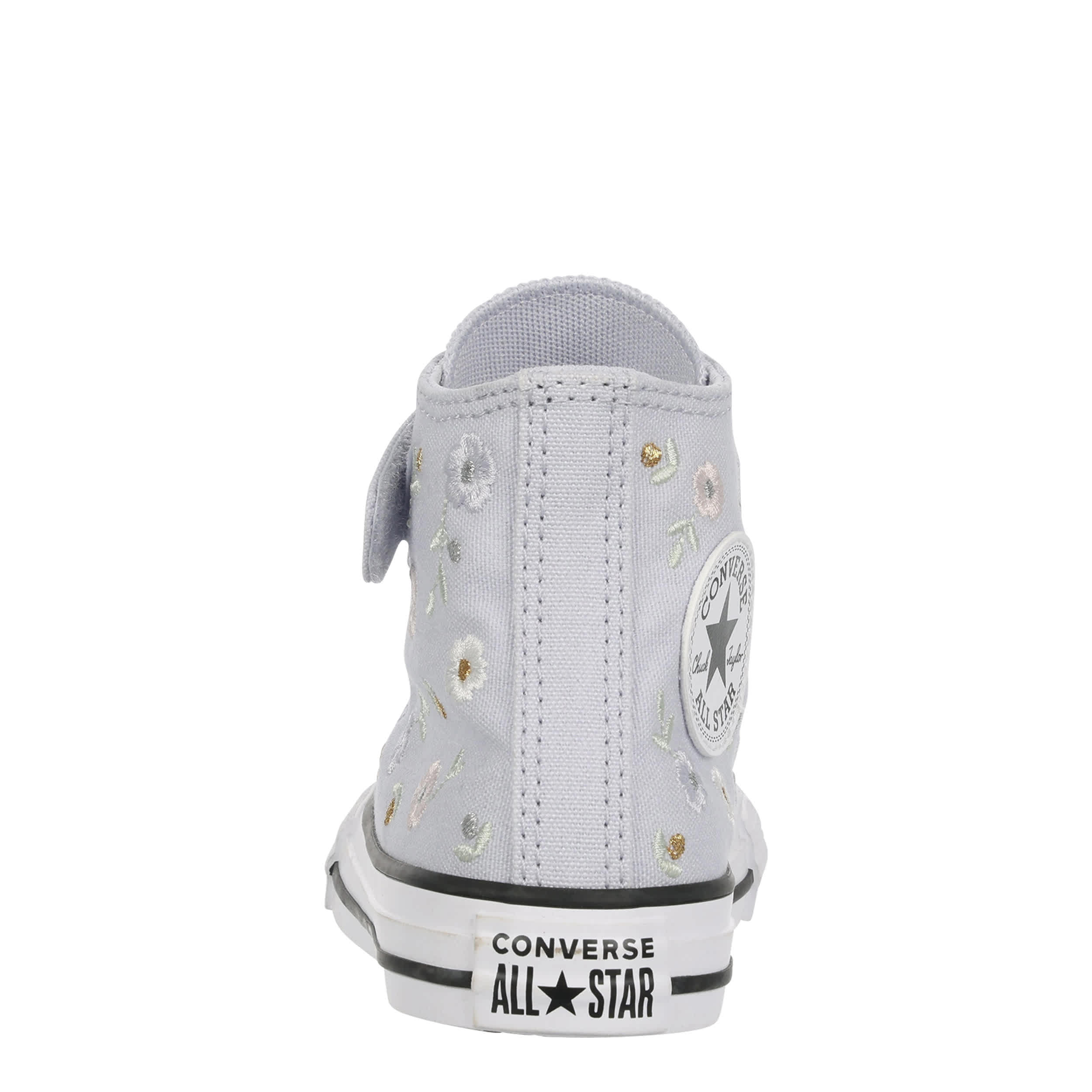 CONVERSE-GIRLS LITTLE KID CHUCK TAYLOR ALL STAR HI SNEAKER-LILAC & OFF WHITE