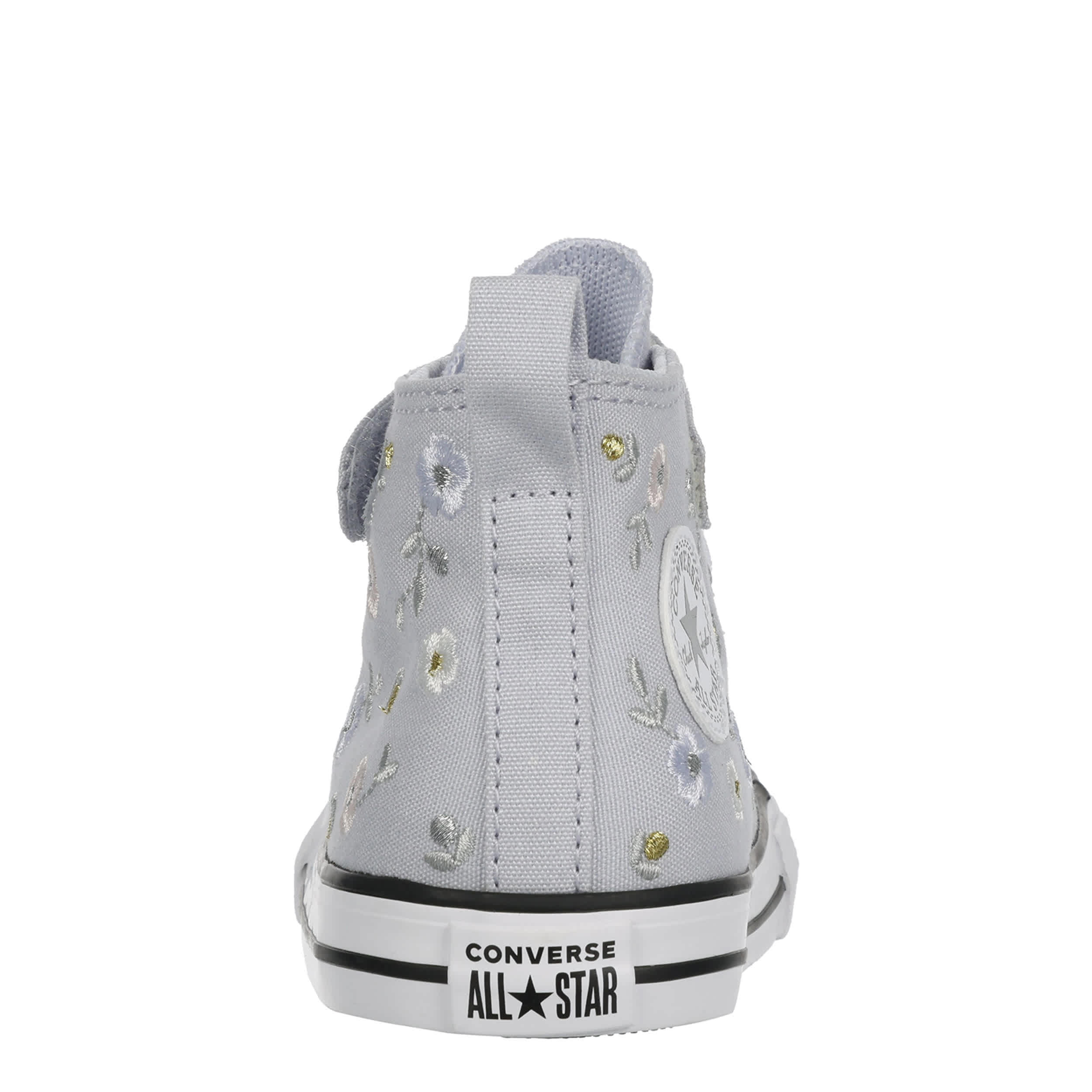 CONVERSE-GIRLS TODDLER CHUCK TAYLOR ALL STAR HI SNEAKER-LILAC & OFF WHITE