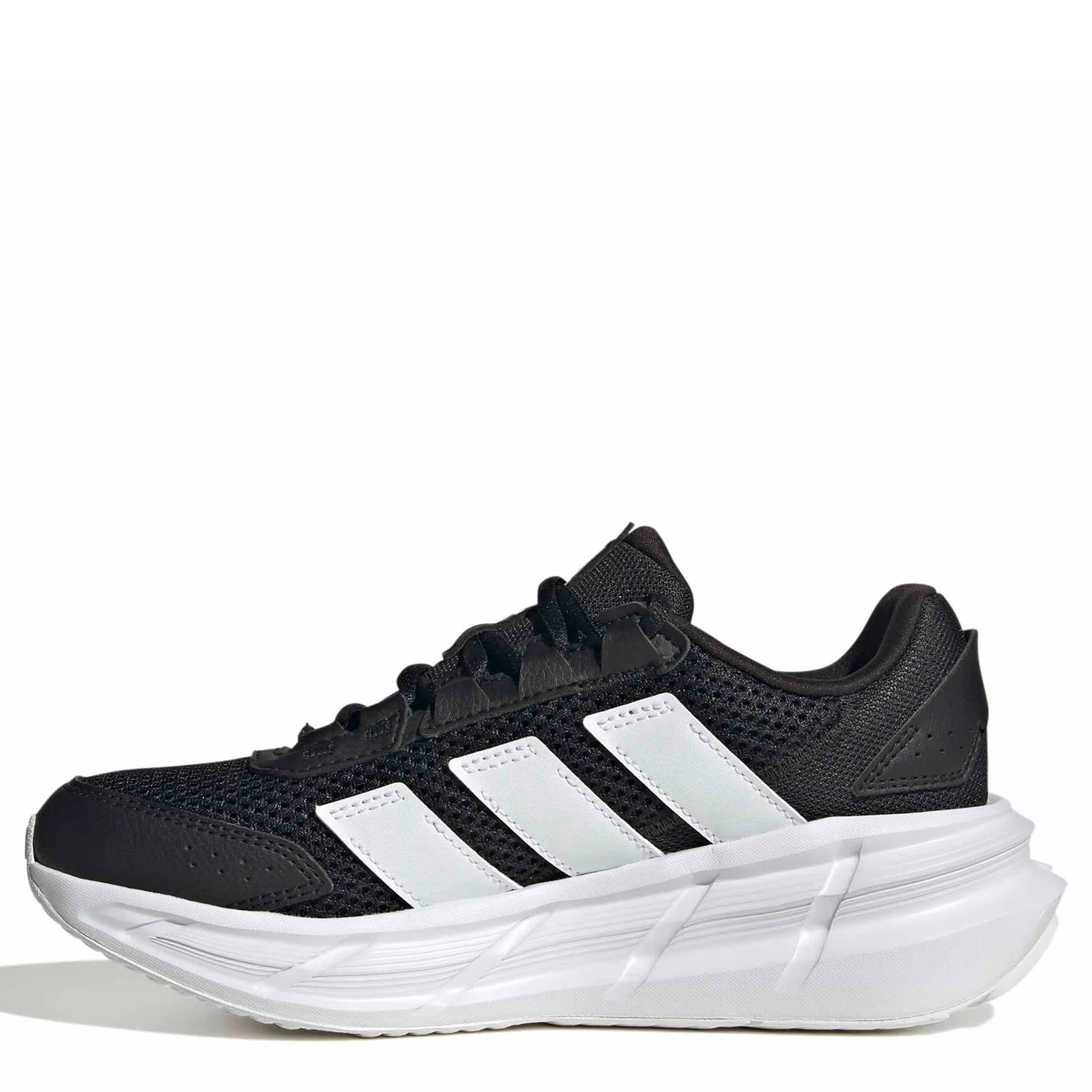 ADIDAS-BOYS BIG KID ASTRASTAR RUNNING SHOE-BLACK & WHITE