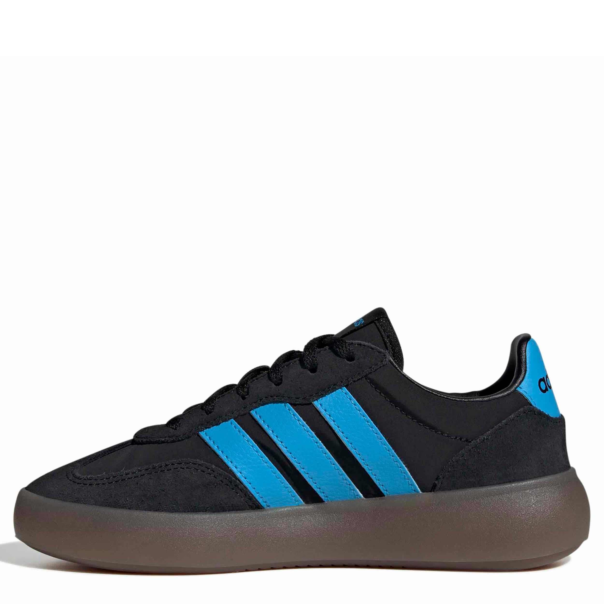 ADIDAS-BOYS BIG KID BARREDA DECODE SNEAKER-BLACK & TEAL