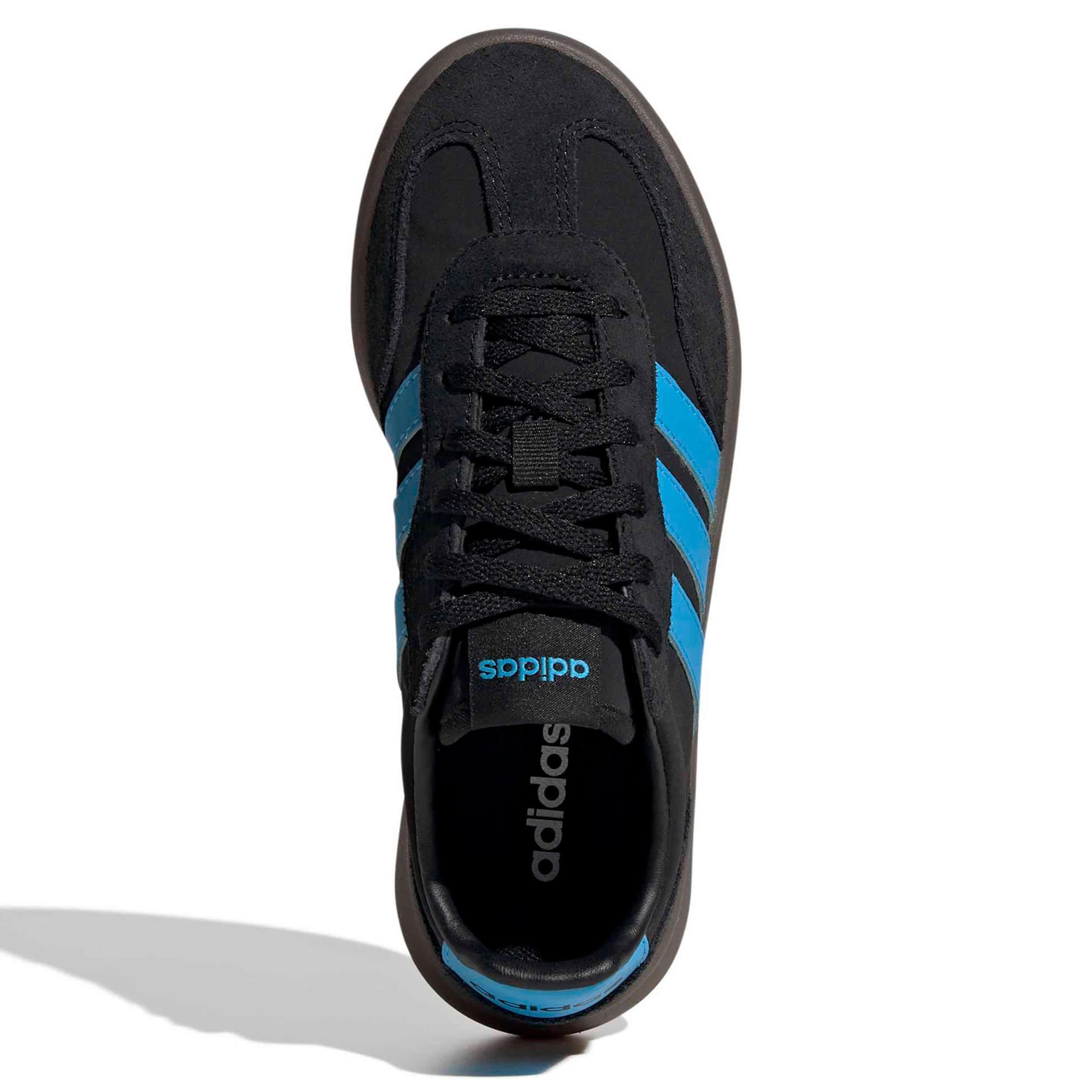 ADIDAS-BOYS BIG KID BARREDA DECODE SNEAKER-BLACK & TEAL
