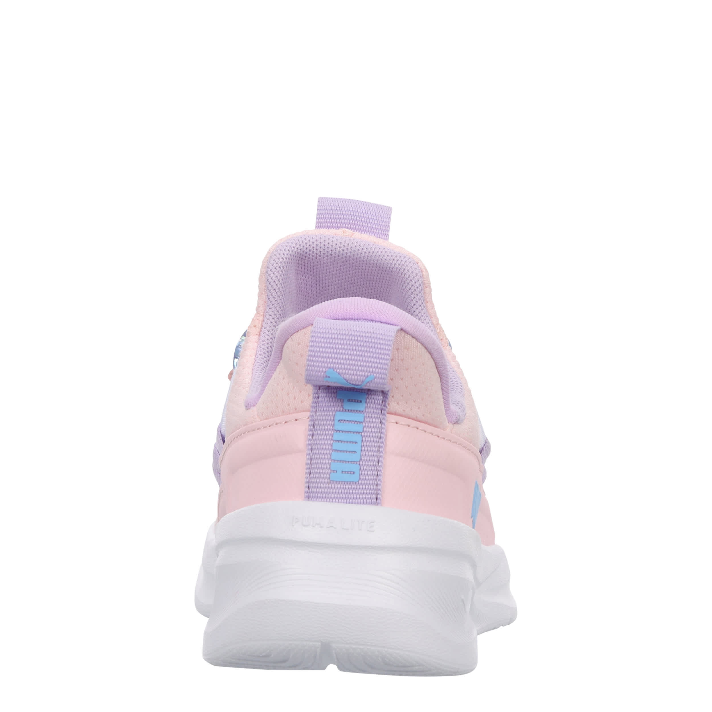 PUMA-GIRLS LITTLE KID SOFTRIDE ONE4ALL 2.0 SNEAKER-PINK & WHITE