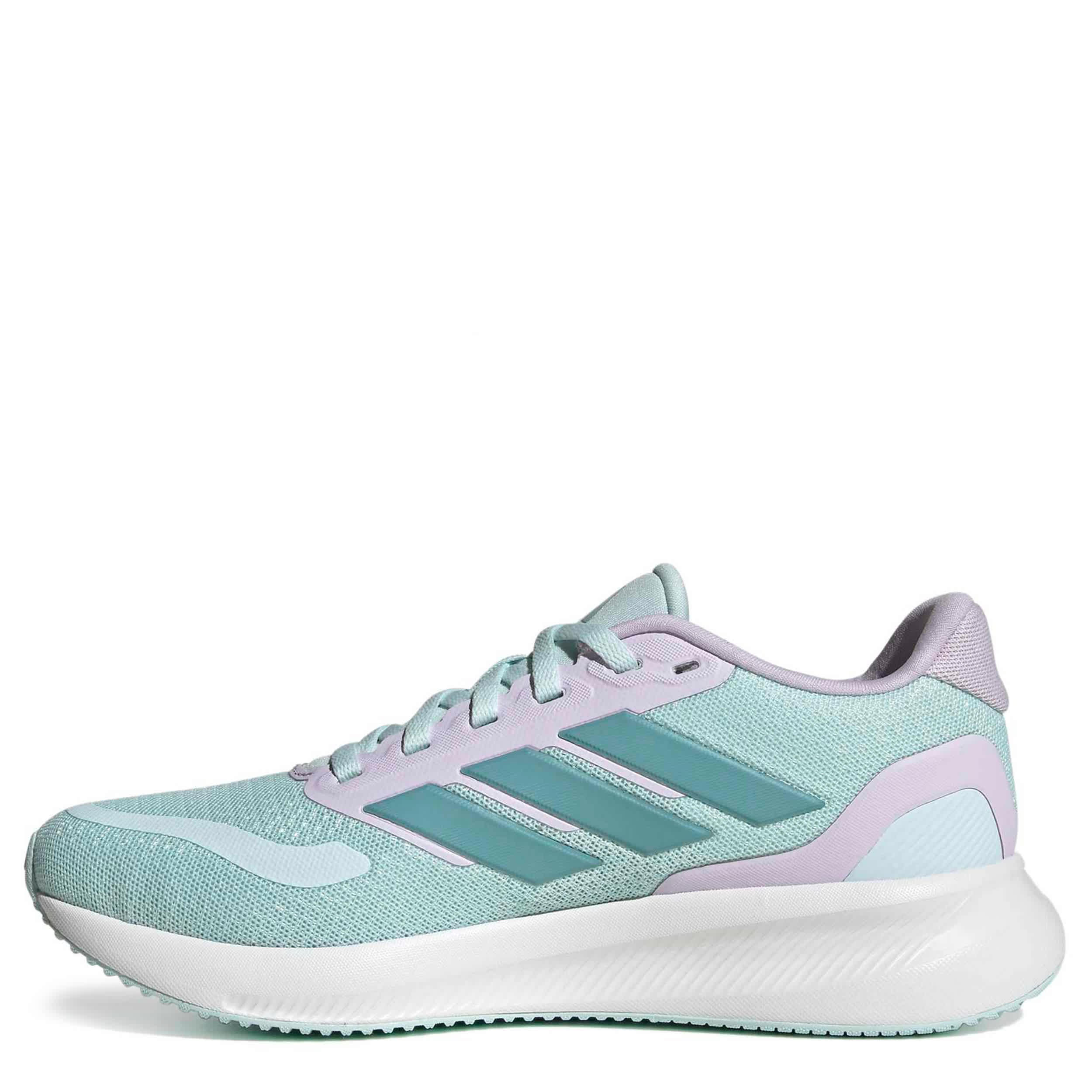 ADIDAS-GIRLS BIG KID RUN FALCON 5.0 RUNNING SHOE-MINT & MINT