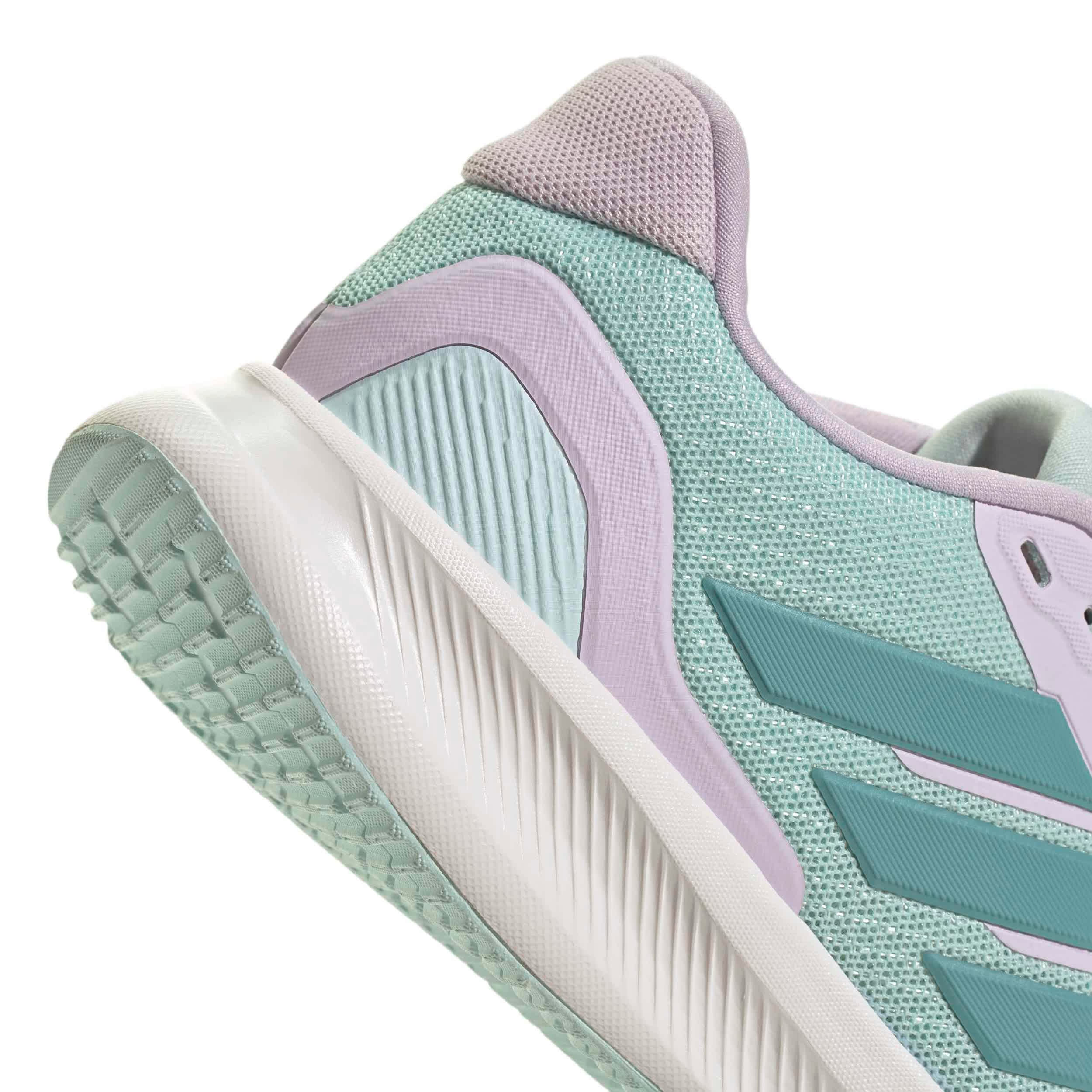 ADIDAS-GIRLS BIG KID RUN FALCON 5.0 RUNNING SHOE-MINT & MINT