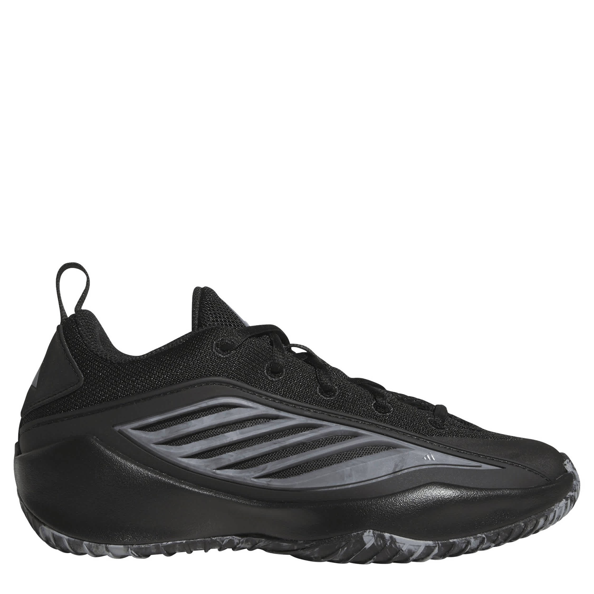 ADIDAS-BOYS BIG KID BELIEVE THAT 1 BASKETBALL SHOE-BLACK & GREY
