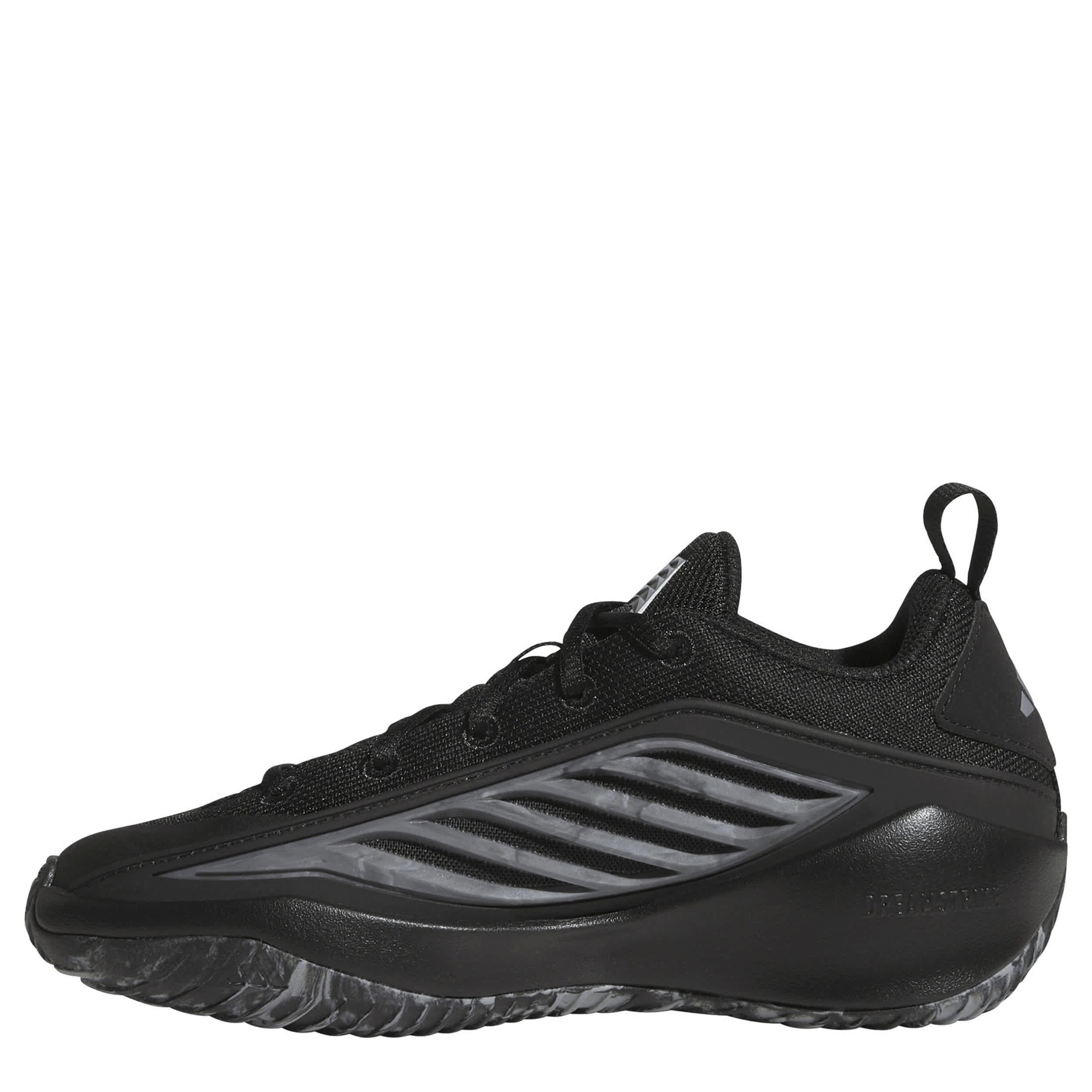 ADIDAS-BOYS BIG KID BELIEVE THAT 1 BASKETBALL SHOE-BLACK & GREY