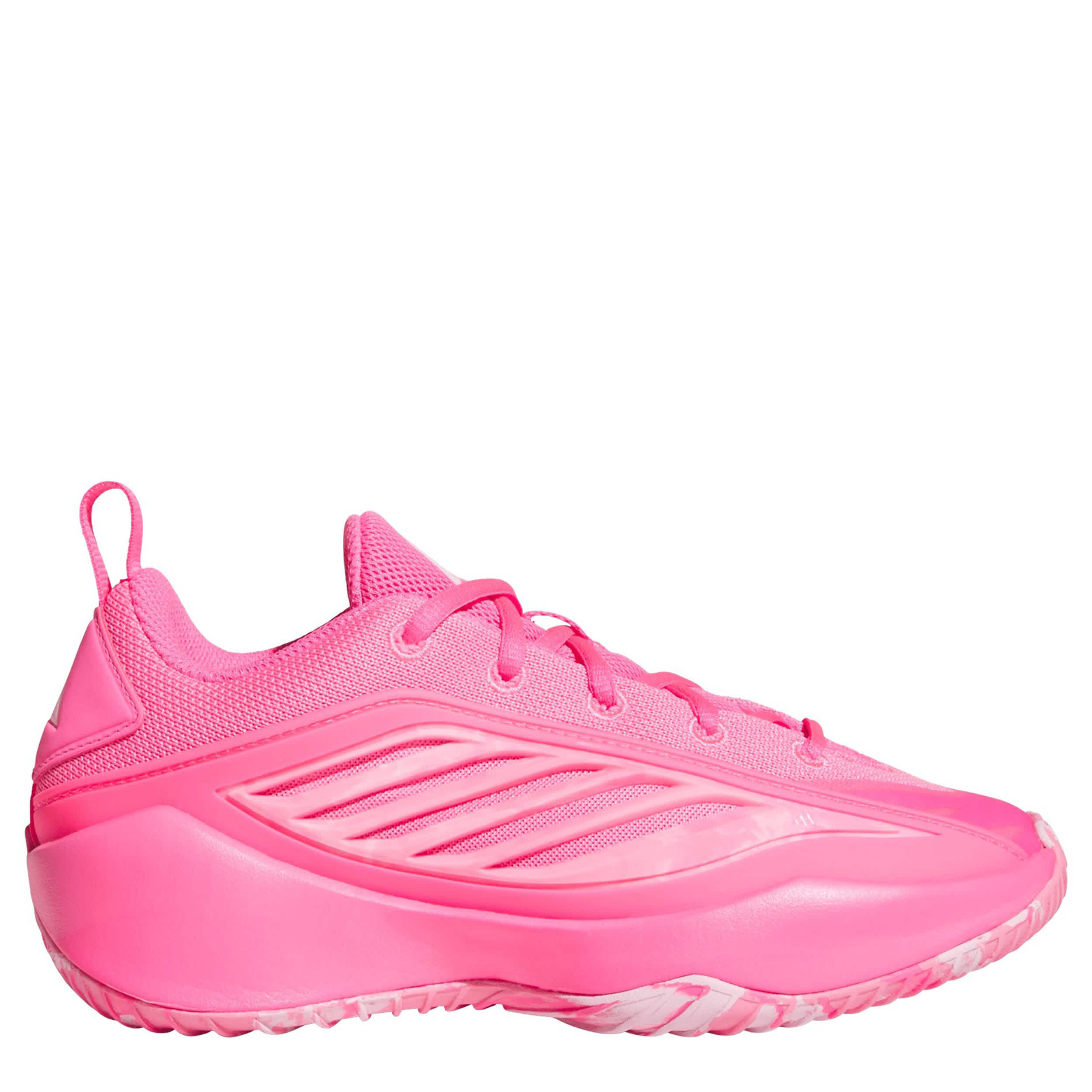ADIDAS-BOYS BIG KID BELIEVE THAT 1 BASKETBALL SHOE-BRIGHT PINK & BRIGHT PINK